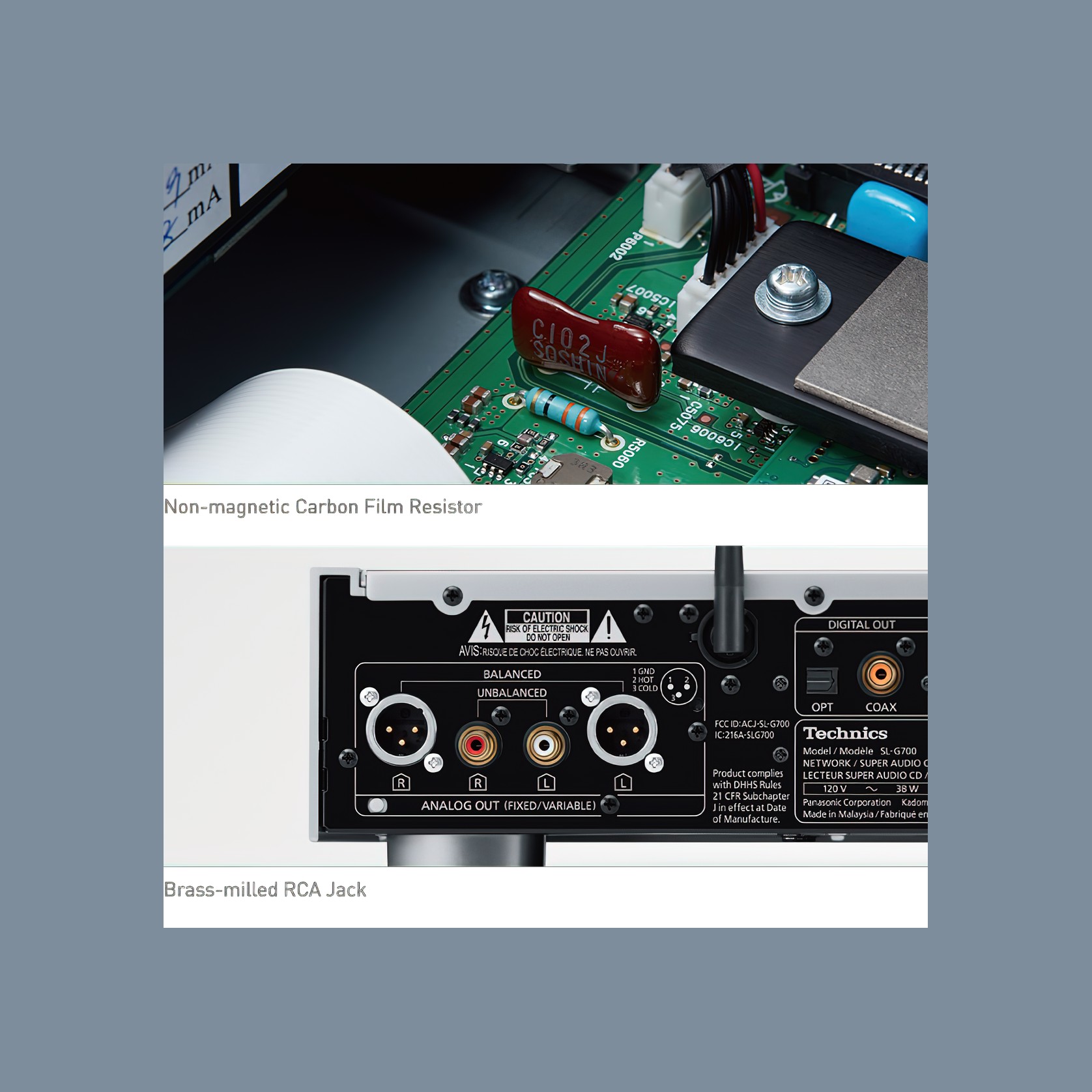 Technics Grand Class SL-G700 Digital Player gallery detail image