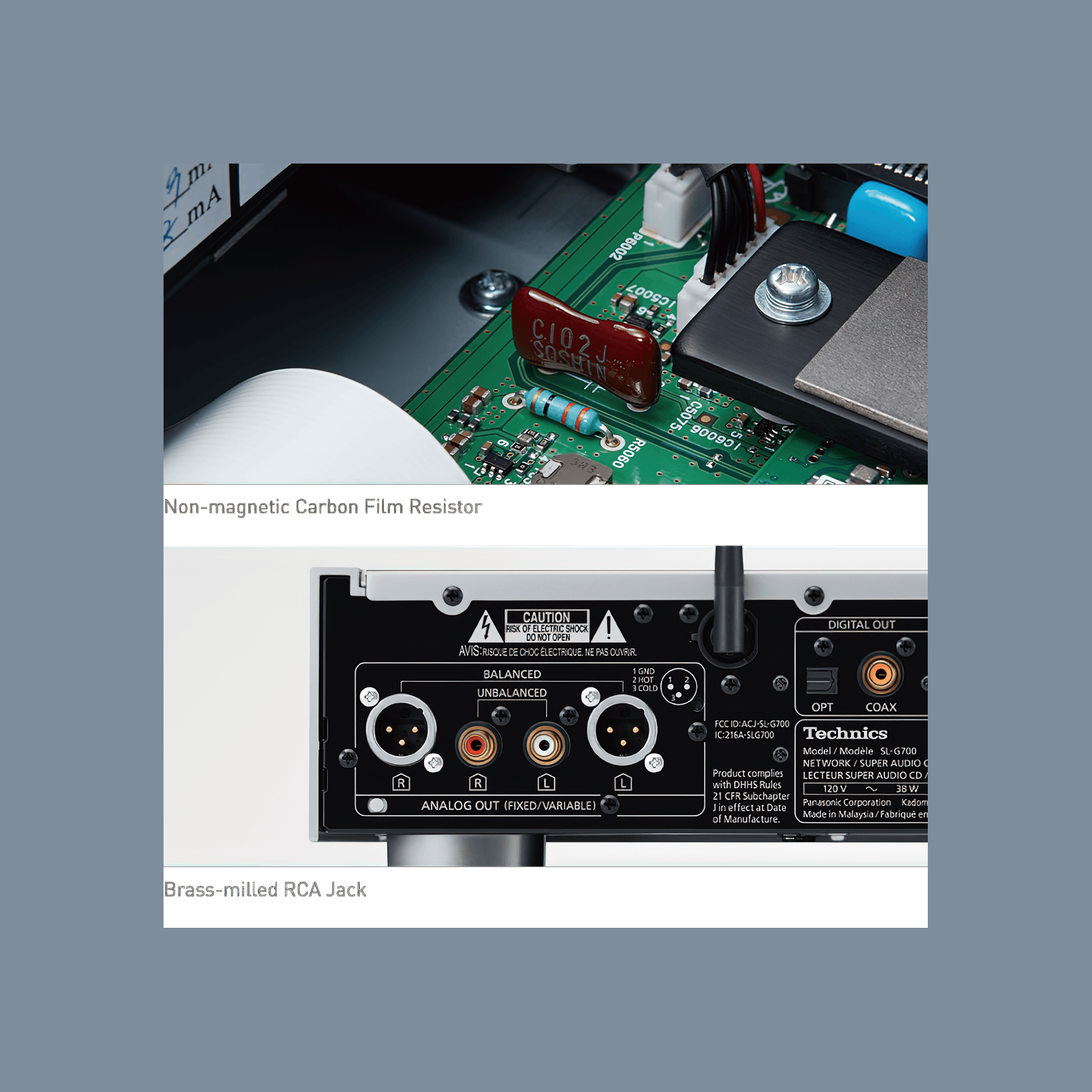 Technics Grand Class SL-G700 Digital Player gallery detail image