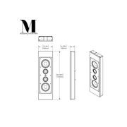 Origin M5500OW 3 Way OnWall LCR Speaker - Marquee gallery detail image