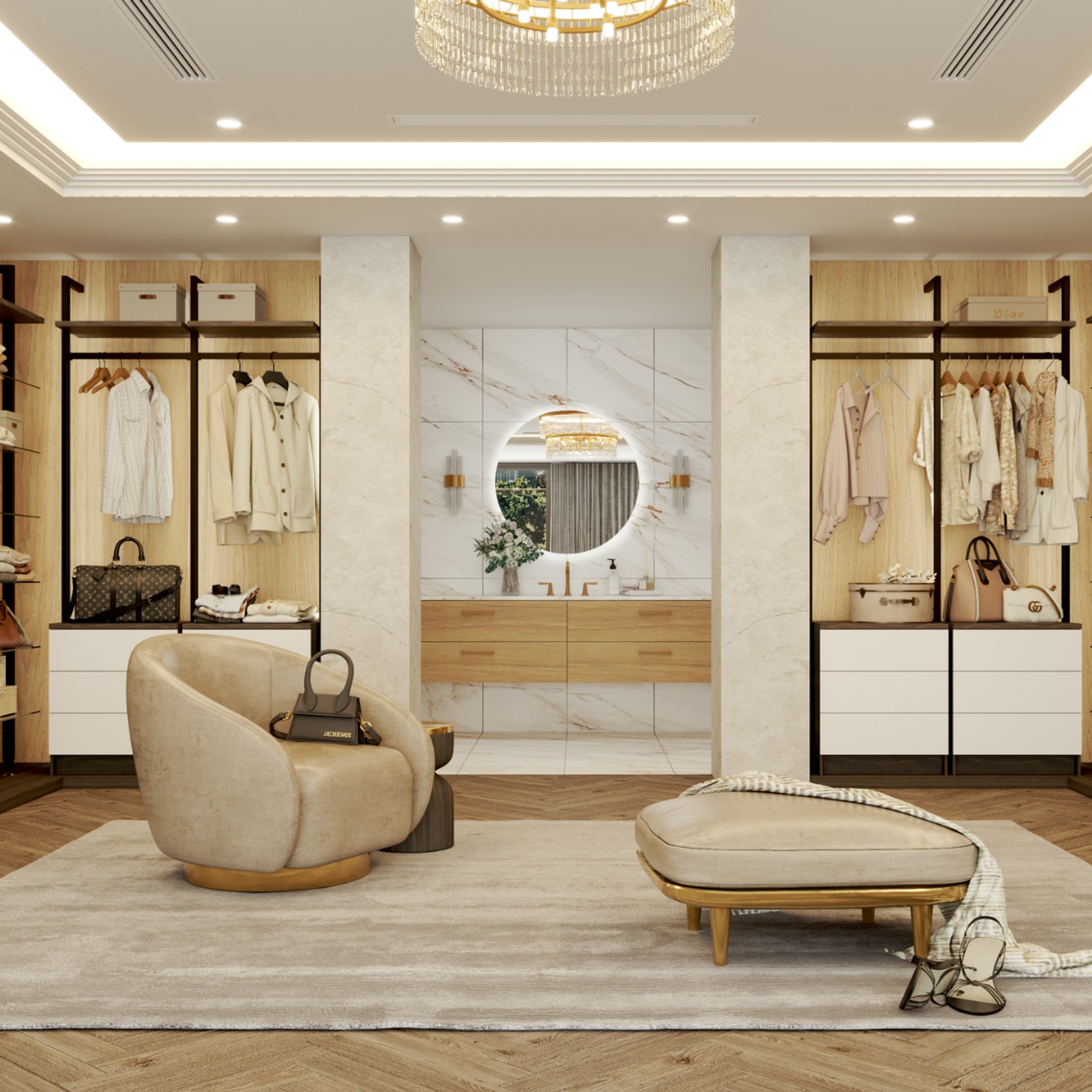 Custom Walk In Wardrobes gallery detail image