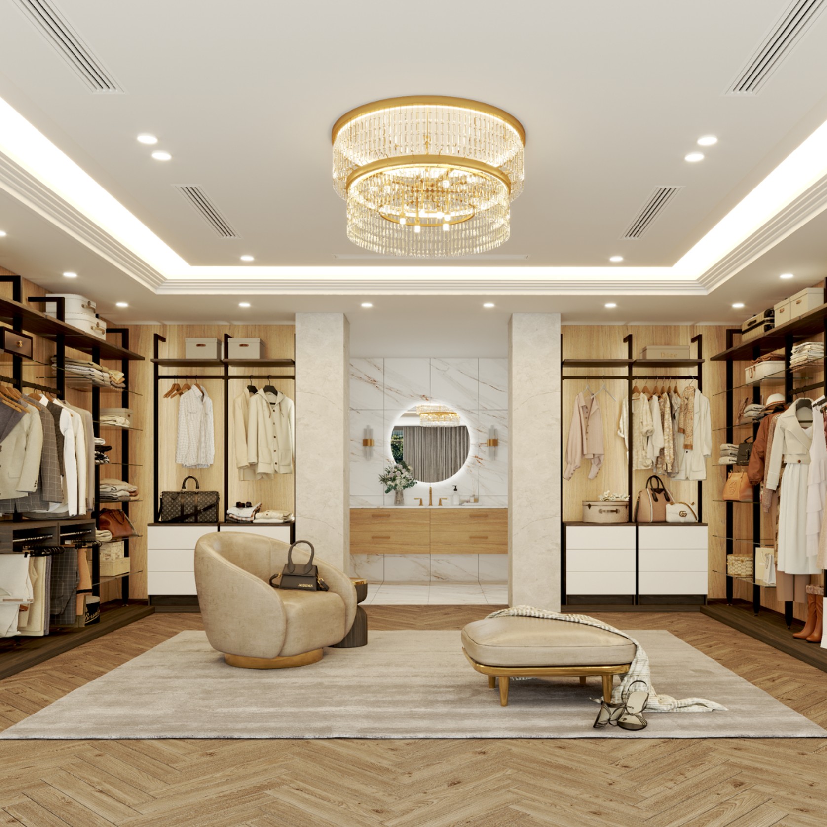 Custom Walk In Wardrobes gallery detail image