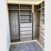 Custom Walk-in wardrobe - pull out mirror gallery detail image