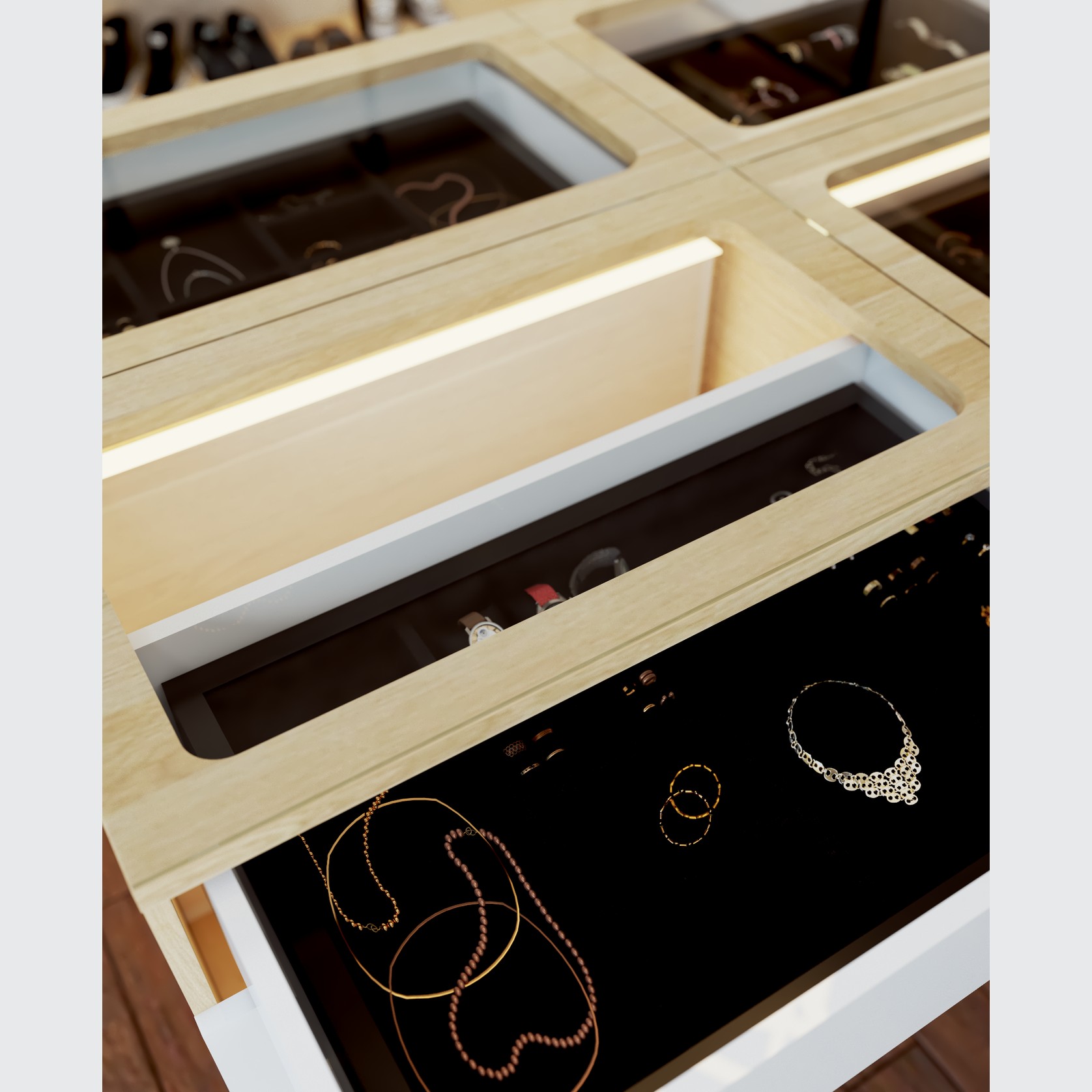 Elite Jewellery Box Display gallery detail image