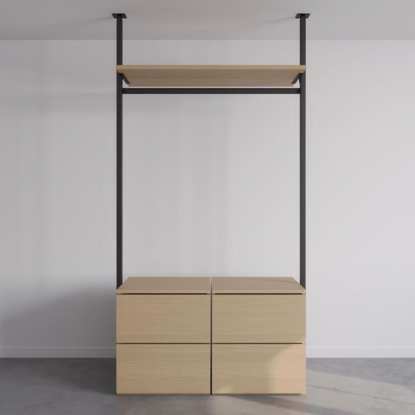 The Luxe Cashmere | Ceiling Fixed Wardrobe gallery detail image