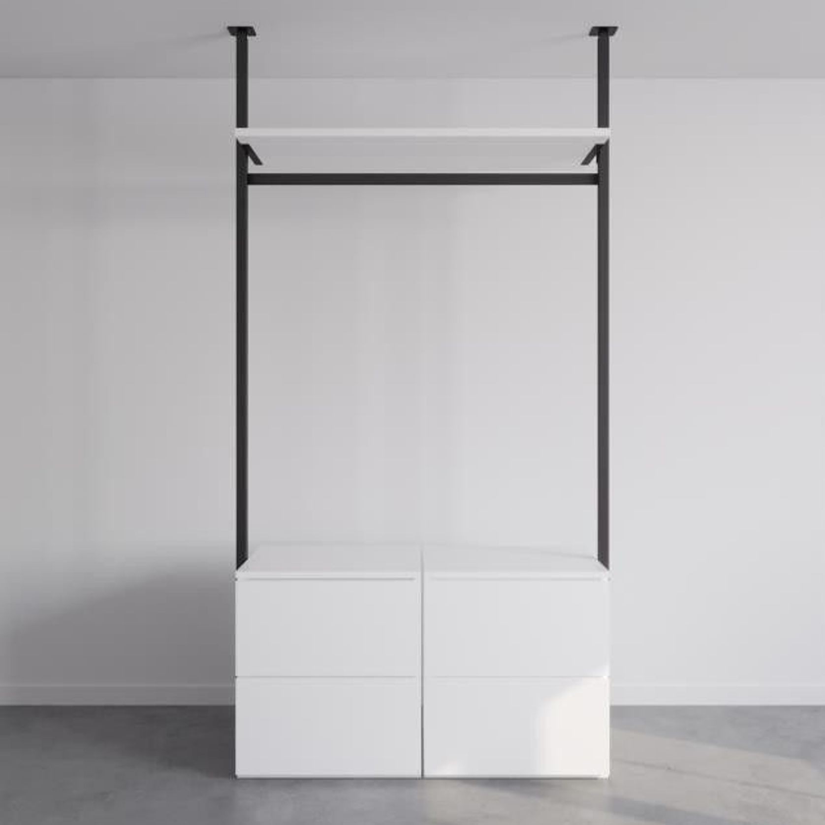 The Luxe Cashmere | Ceiling Fixed Wardrobe gallery detail image