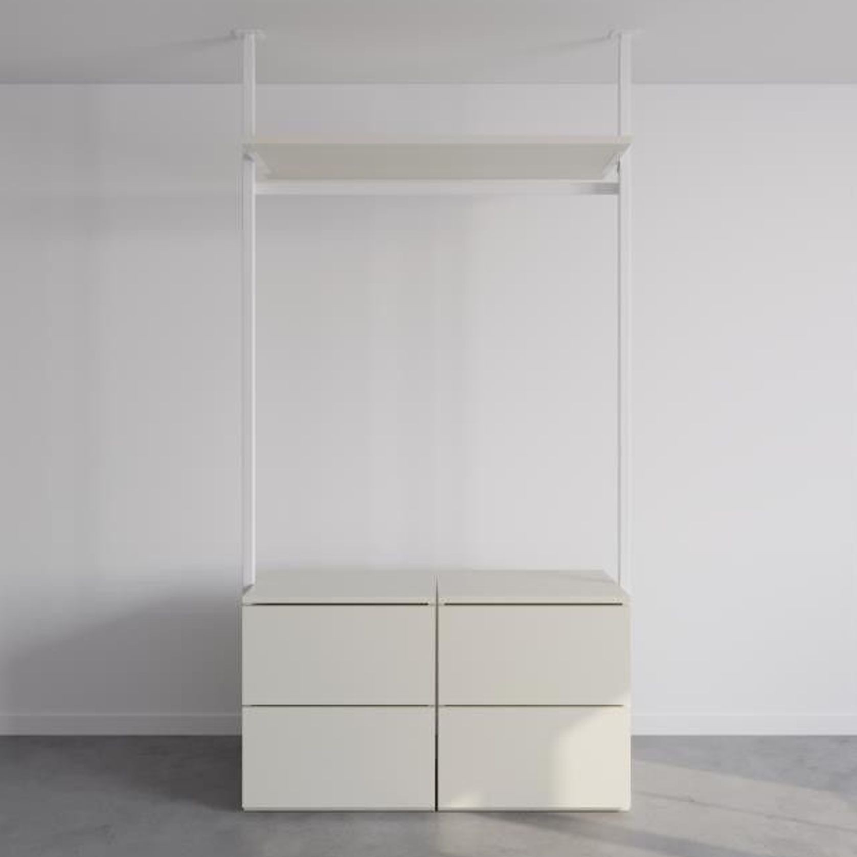 The Luxe Cashmere | Ceiling Fixed Wardrobe gallery detail image