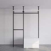 The Sophisticated LBD | Ceiling Fixed Wardrobe gallery detail image