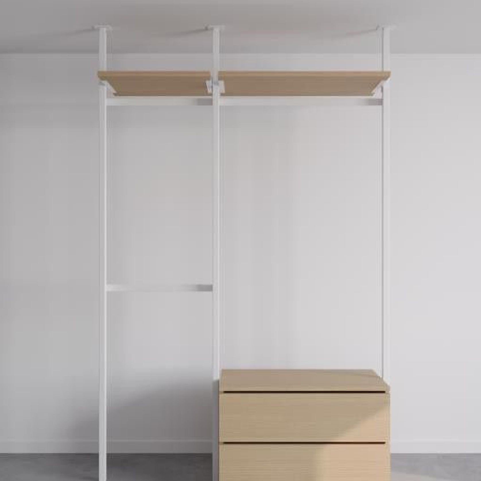 The Sophisticated LBD | Ceiling Fixed Wardrobe gallery detail image