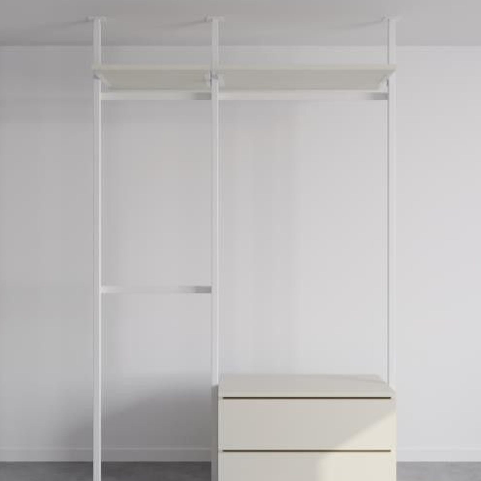 The Sophisticated LBD | Ceiling Fixed Wardrobe gallery detail image