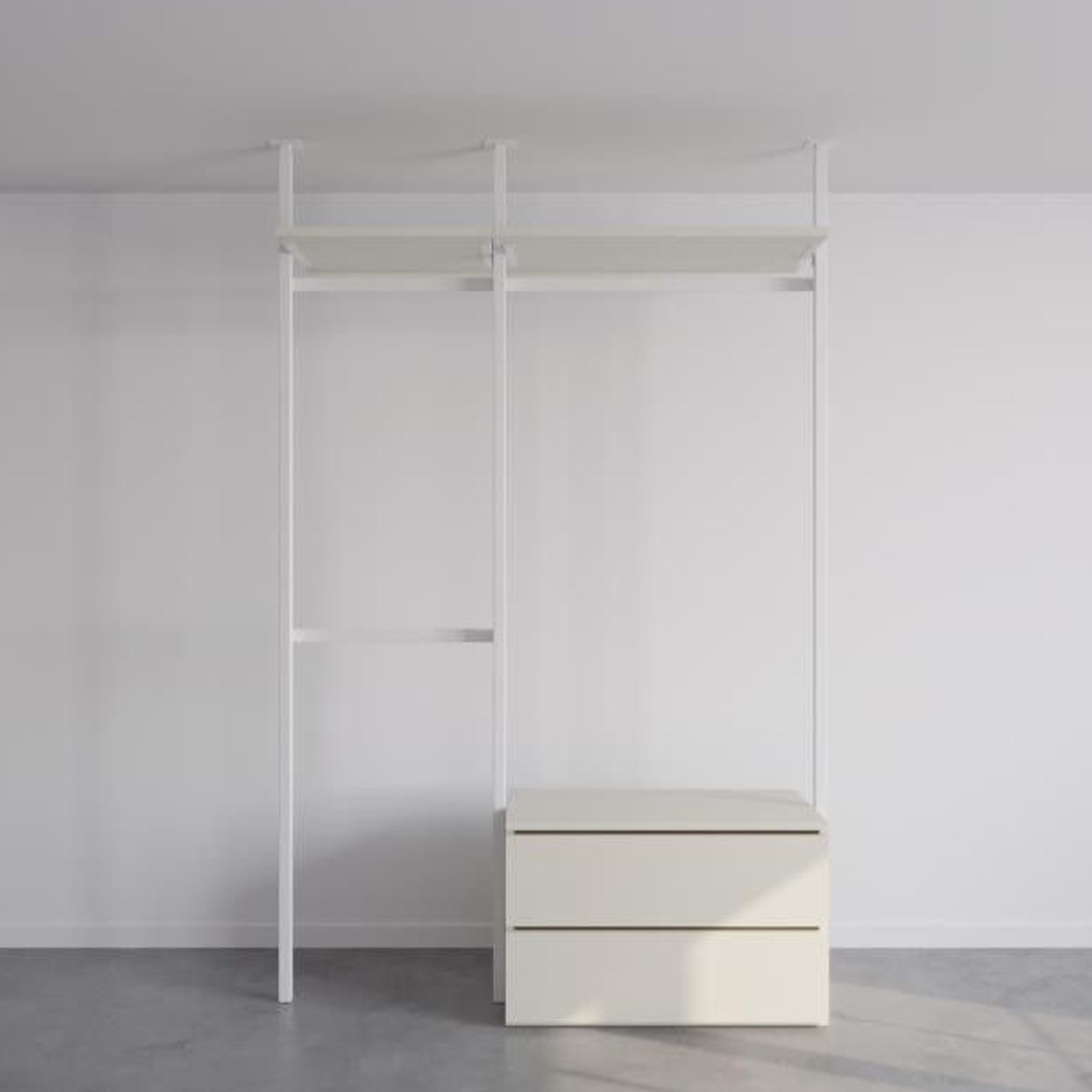 The Sophisticated LBD | Ceiling Fixed Wardrobe gallery detail image