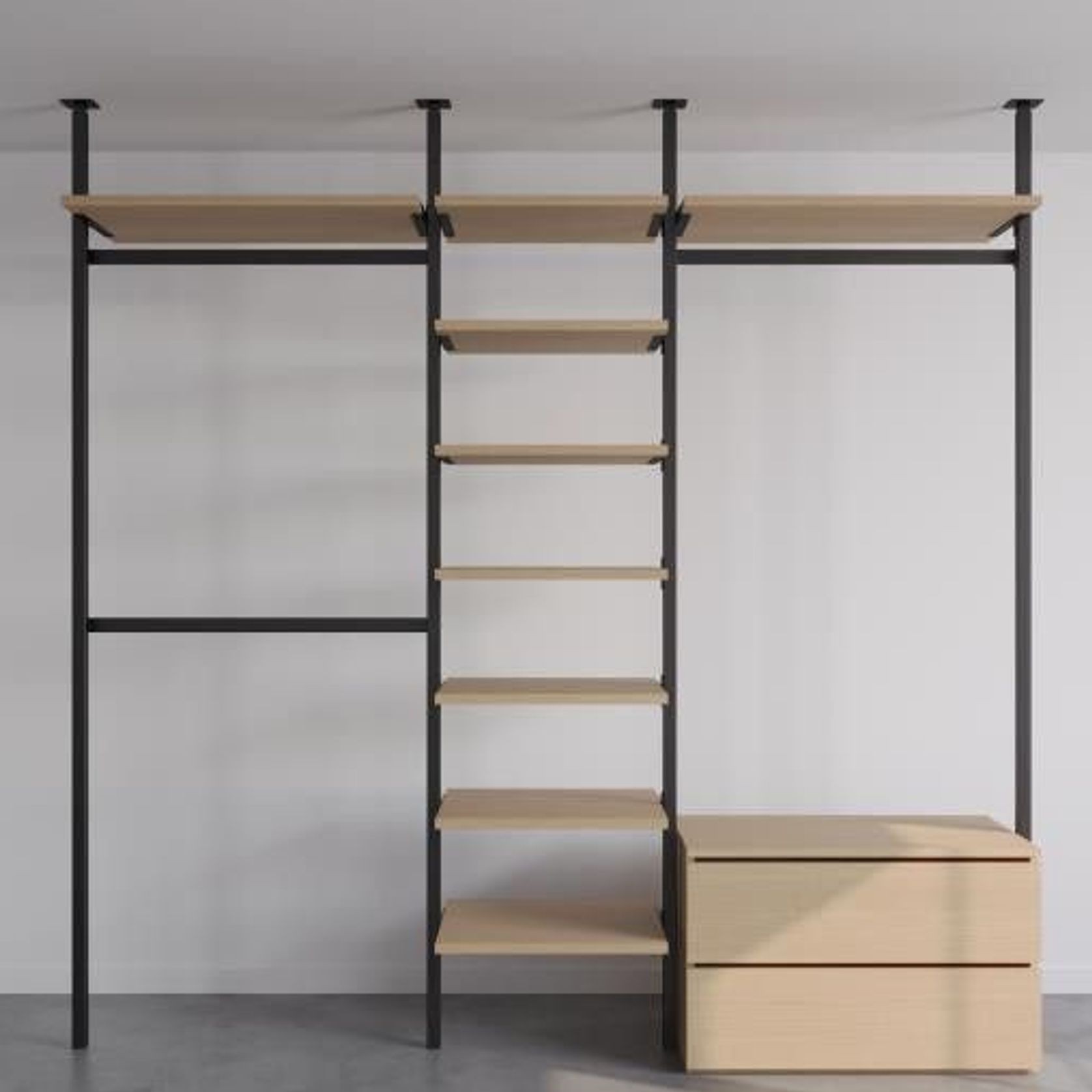 The Elegant Ballet Flats | Ceiling Fixed Wardrobe gallery detail image