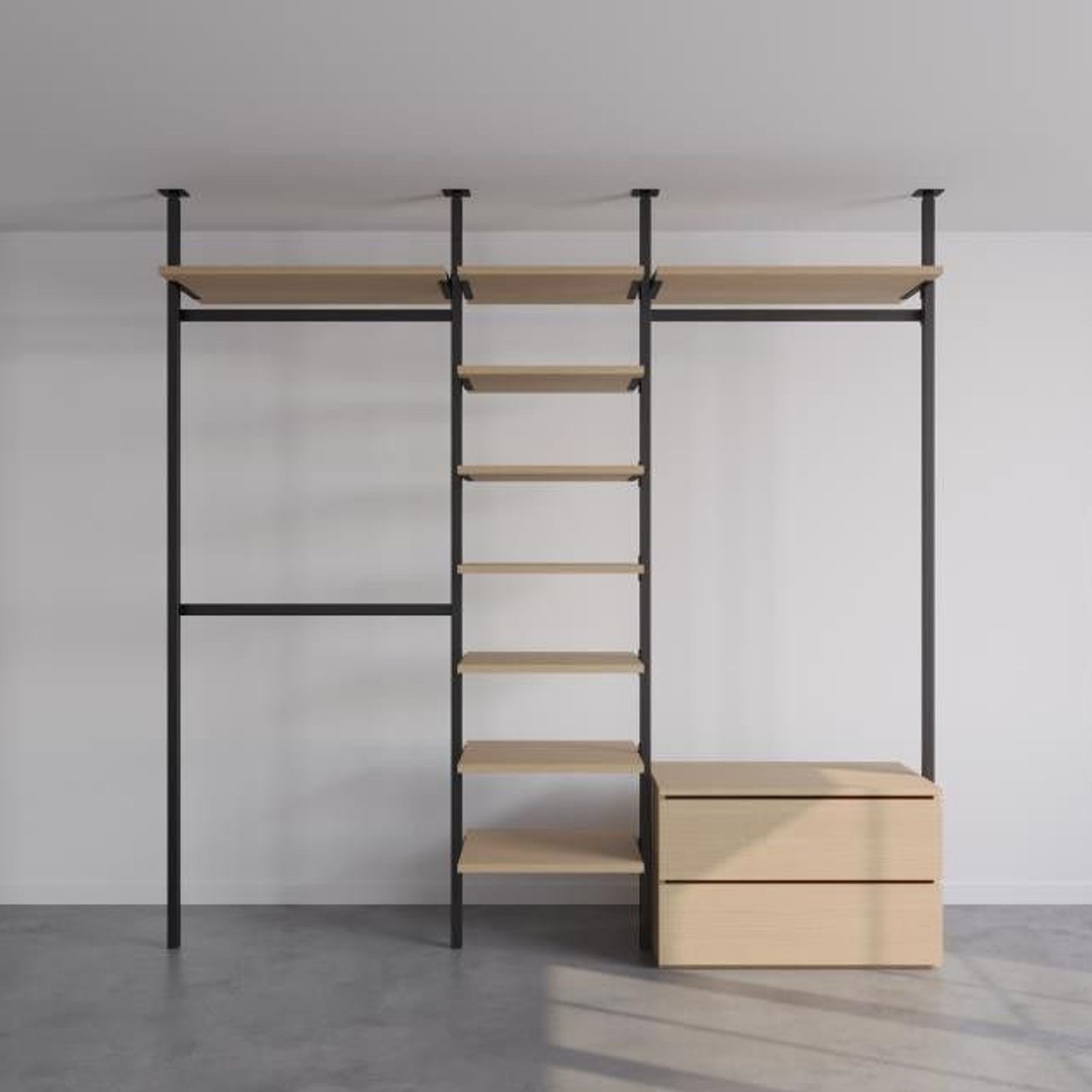 The Elegant Ballet Flats | Ceiling Fixed Wardrobe gallery detail image