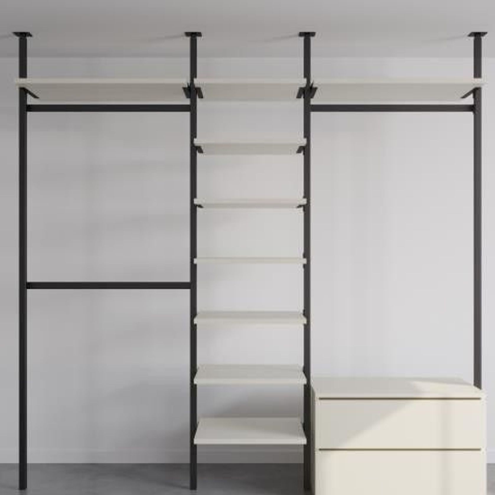 The Elegant Ballet Flats | Ceiling Fixed Wardrobe gallery detail image