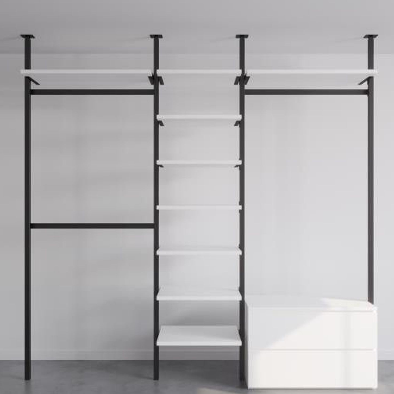 The Elegant Ballet Flats | Ceiling Fixed Wardrobe gallery detail image