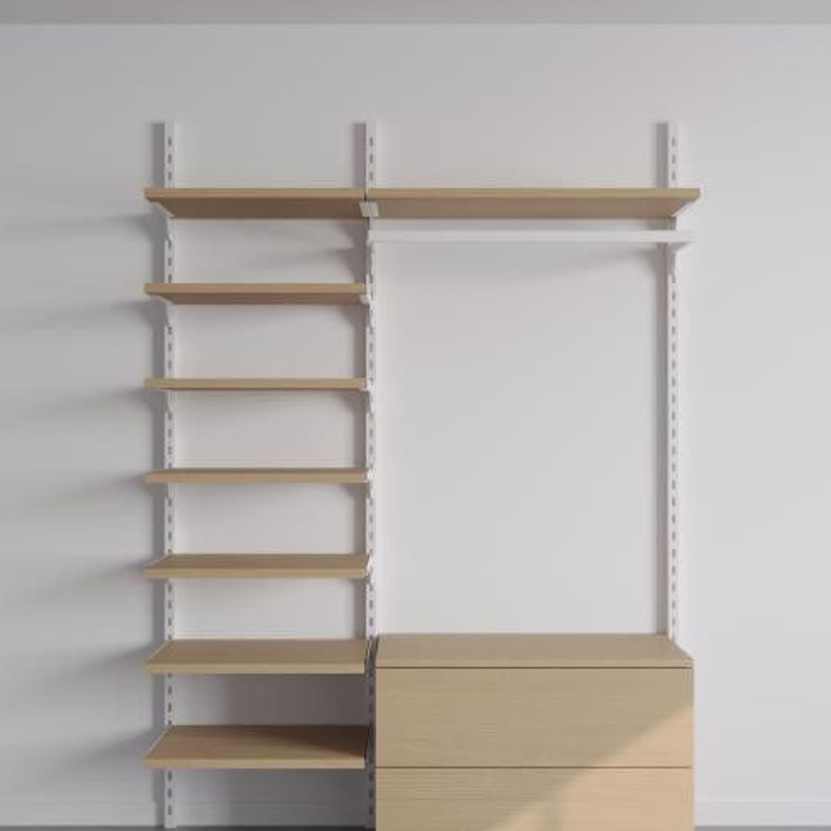 The Simple Tank | Wall Fixed Wardrobe gallery detail image