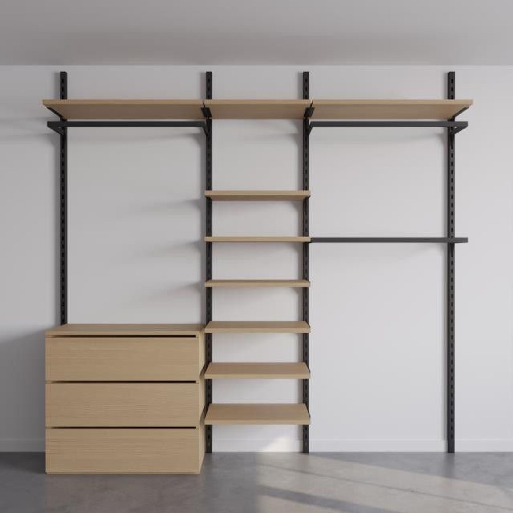 The Chunky Loafers | Wall Fixed Wardrobe gallery detail image