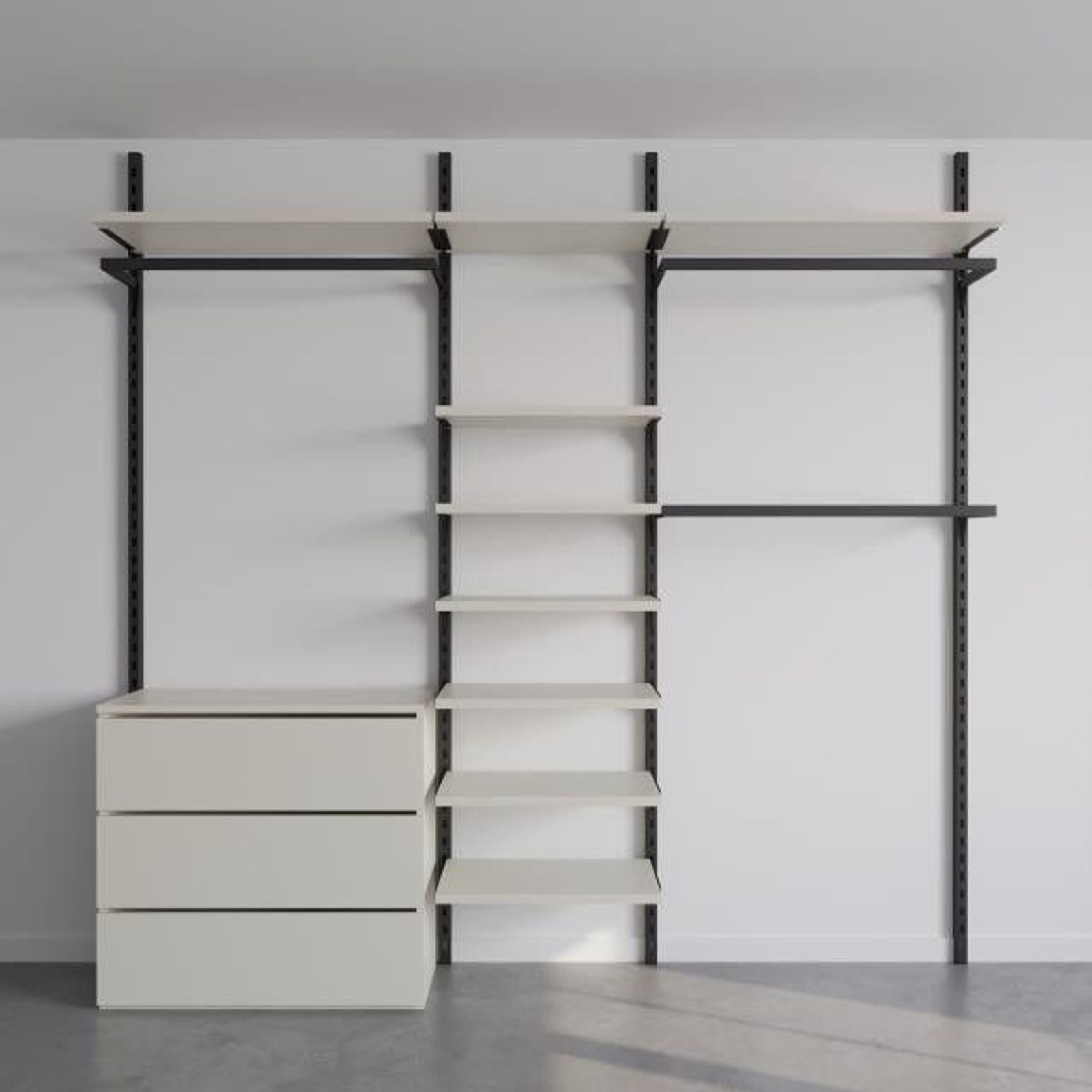 The Chunky Loafers | Wall Fixed Wardrobe gallery detail image