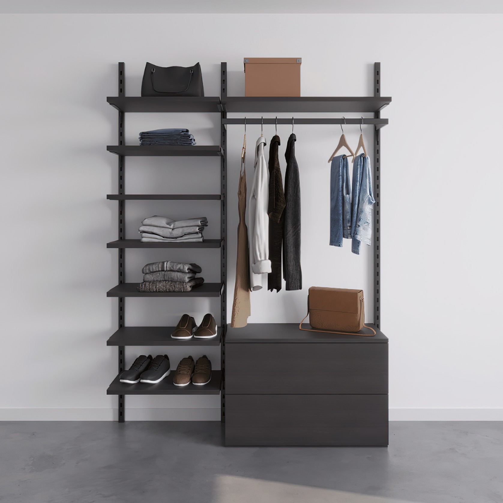The Simple Tank | Wall Fixed Wardrobe gallery detail image