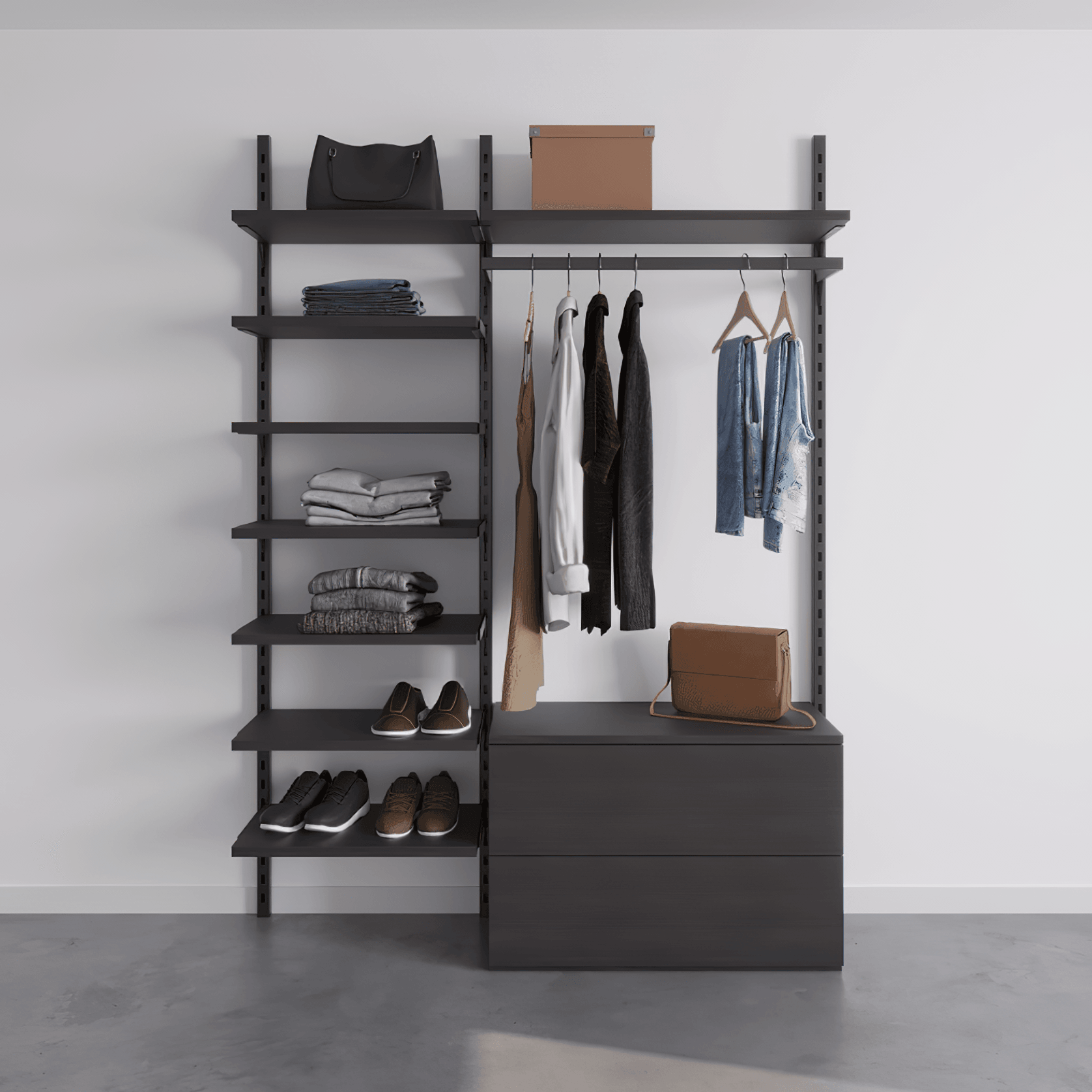The Simple Tank | Wall Fixed Wardrobe gallery detail image