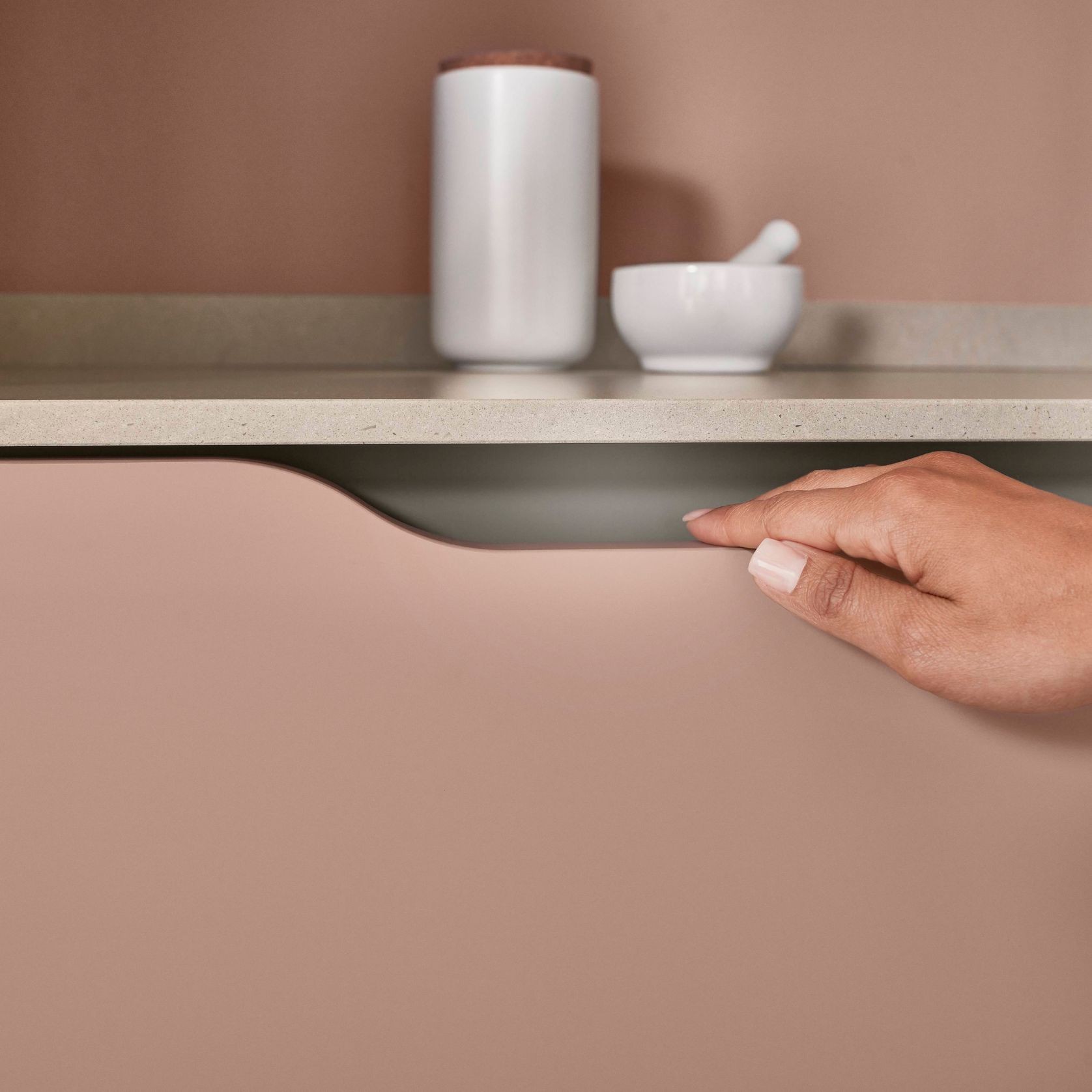 Senso Lacquered Matt Kitchen Cabinetry gallery detail image