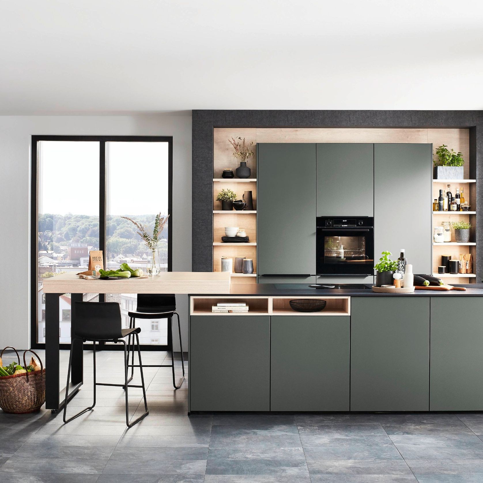 Easytouch Ultramatt Lacquered Kitchen Cabinetry gallery detail image