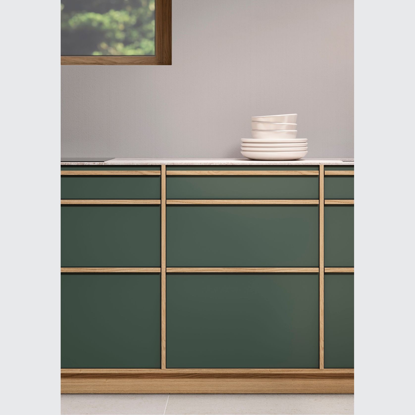 Kyoto Kitchen Cabinetry in Colour gallery detail image