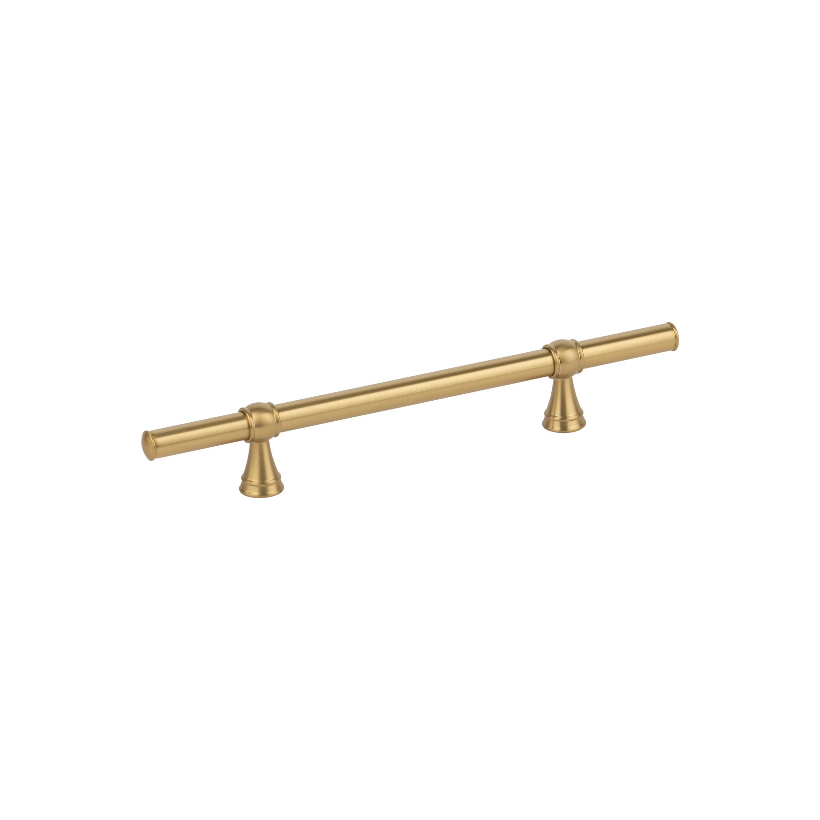 Kingsley Adjustable Cabinetry Pull | Brushed Brass gallery detail image