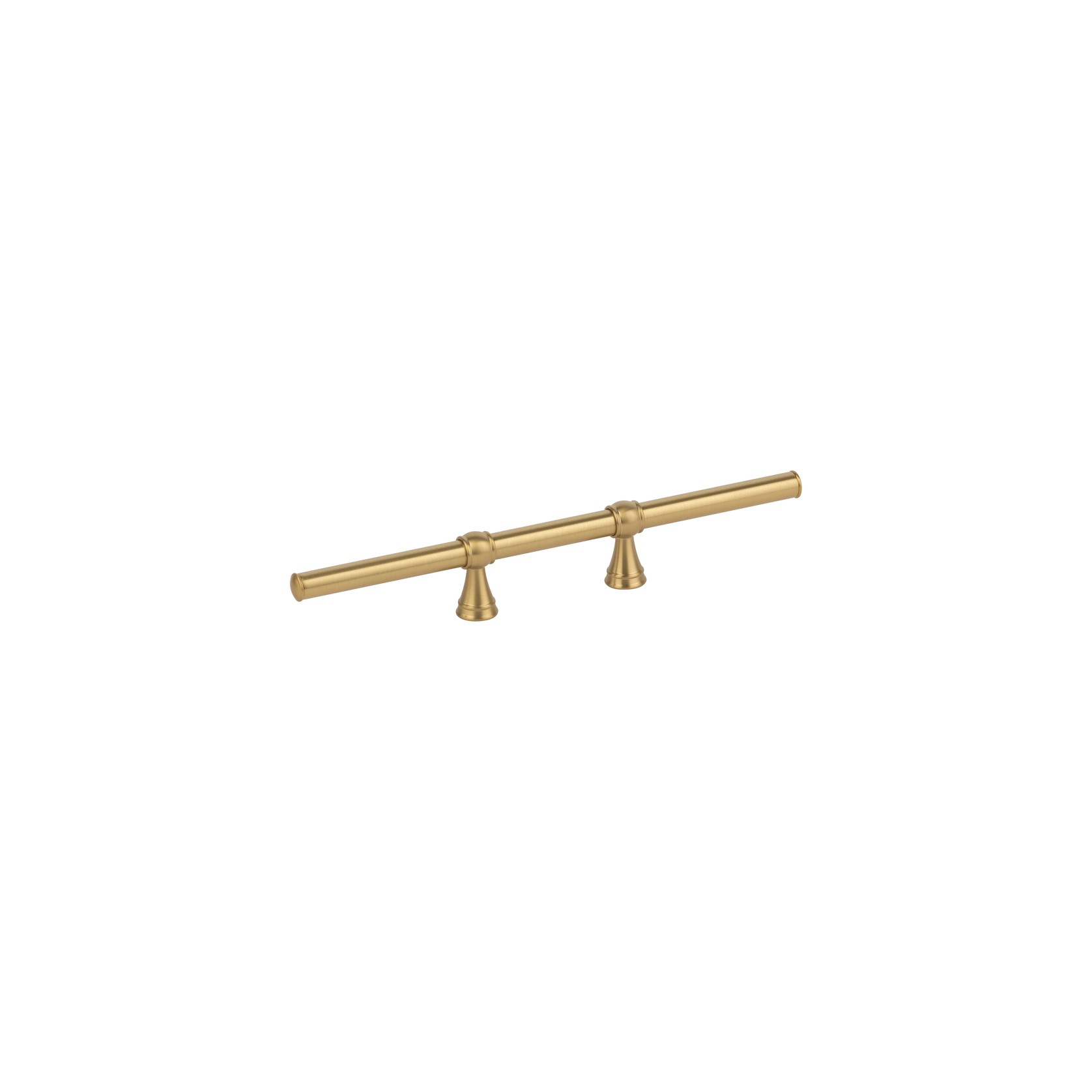Kingsley Adjustable Cabinetry Pull | Brushed Brass gallery detail image