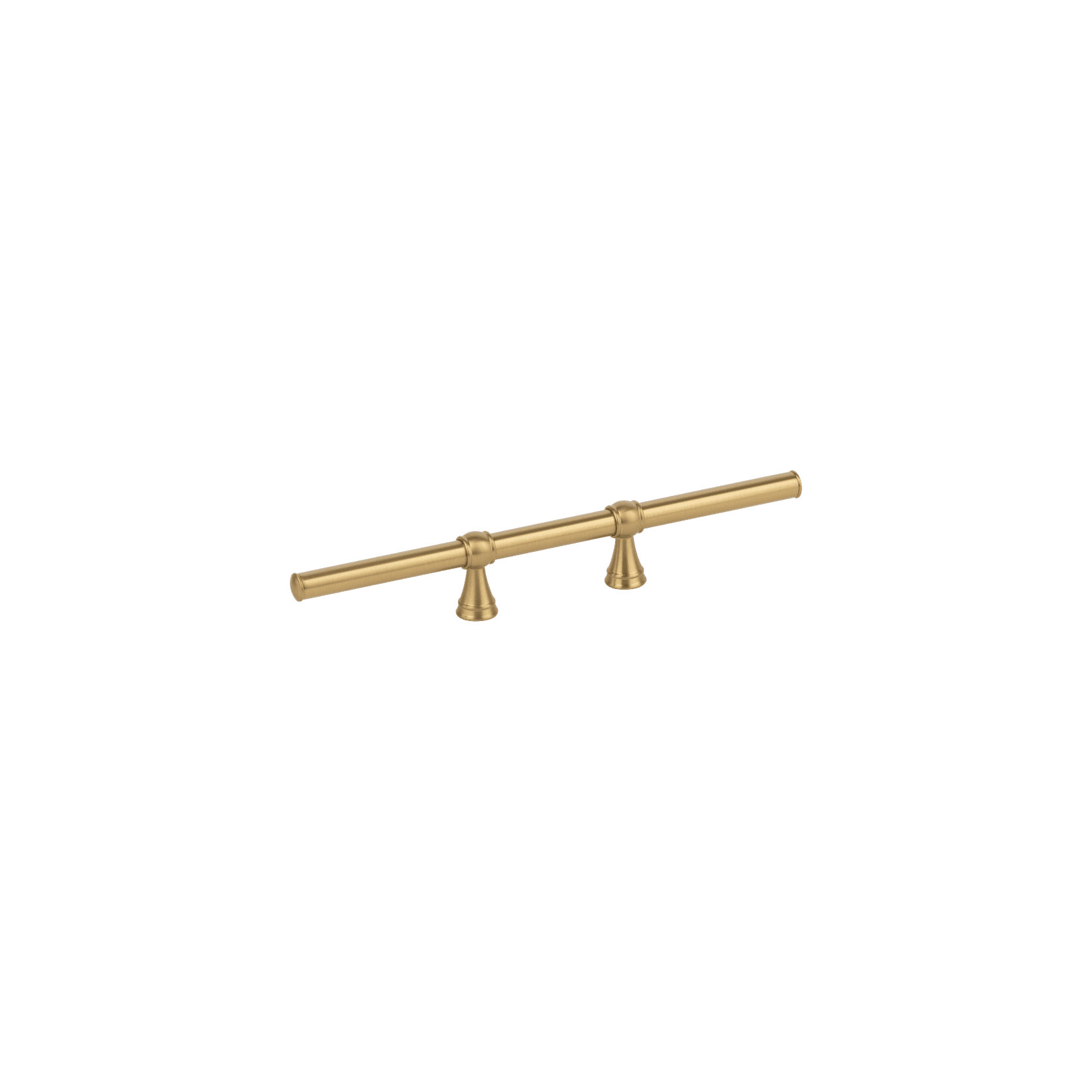 Kingsley Adjustable Cabinetry Pull | Brushed Brass gallery detail image