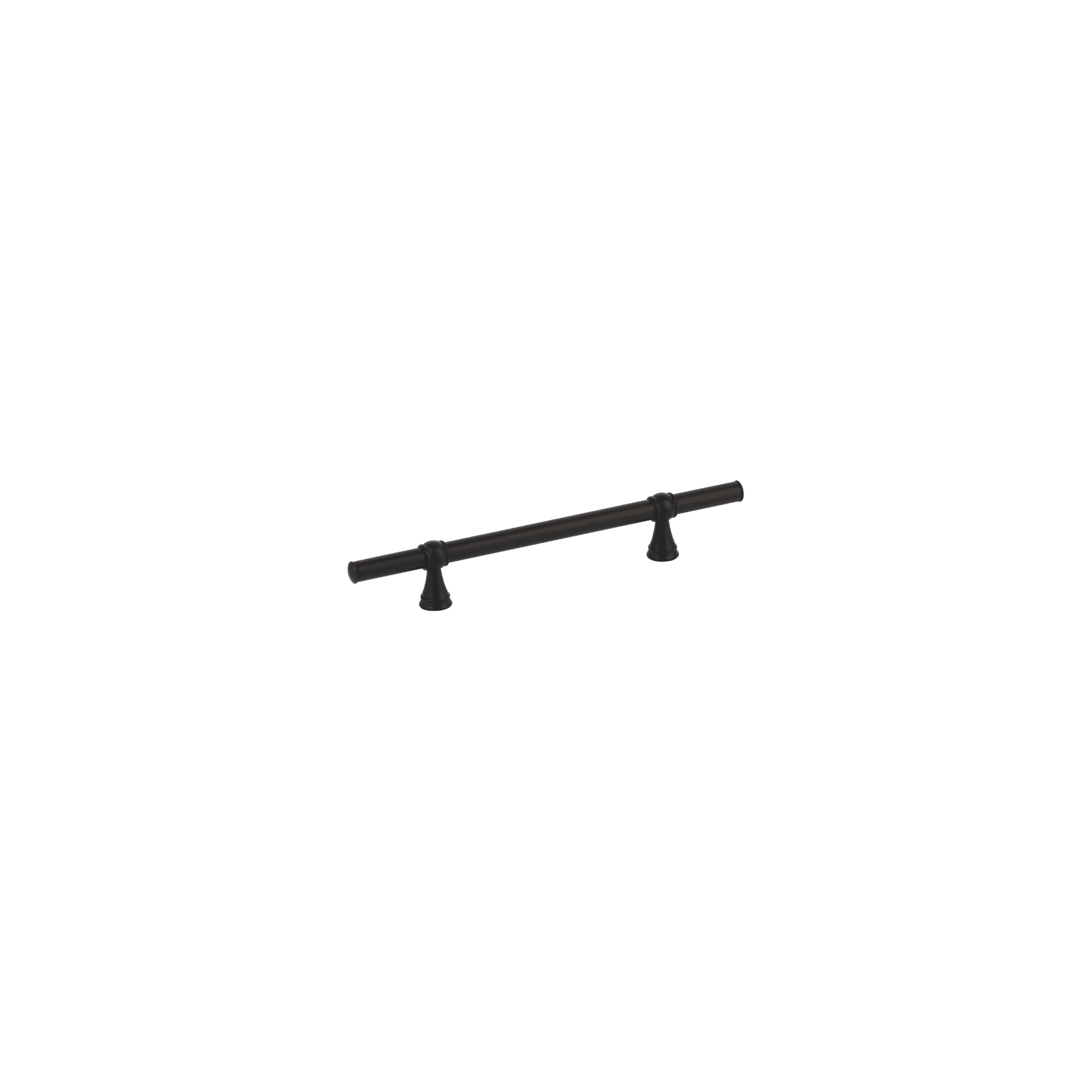 Kingsley Adjustable Cabinetry Pull 250mm | Matte Black gallery detail image