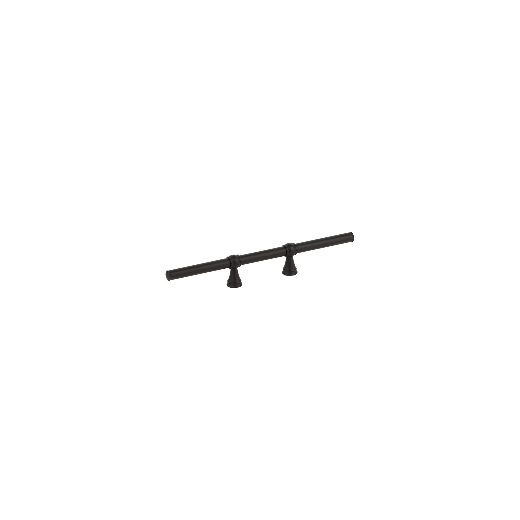 Kingsley Adjustable Cabinetry Pull 250mm | Matte Black gallery detail image
