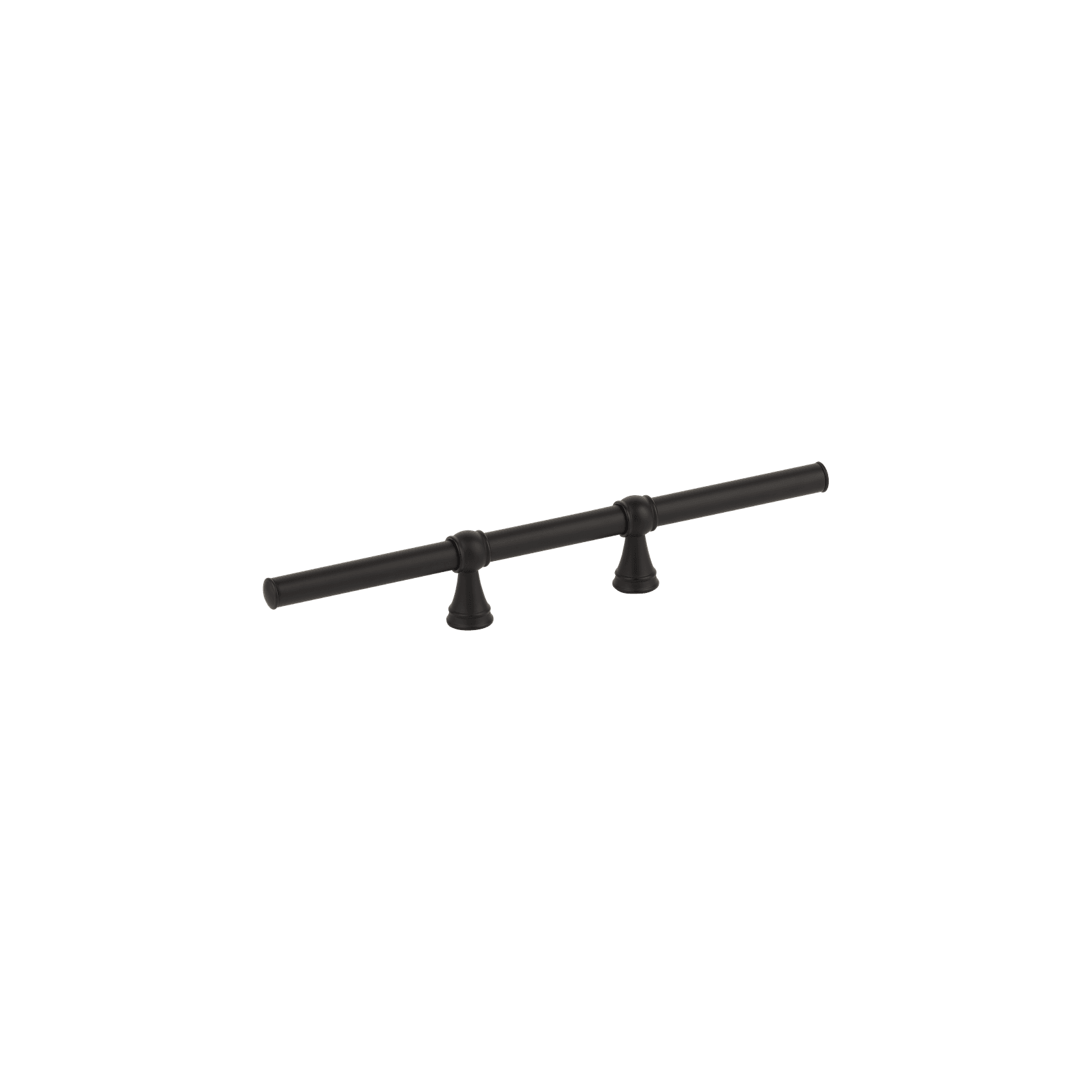 Kingsley Adjustable Cabinetry Pull 250mm | Matte Black gallery detail image