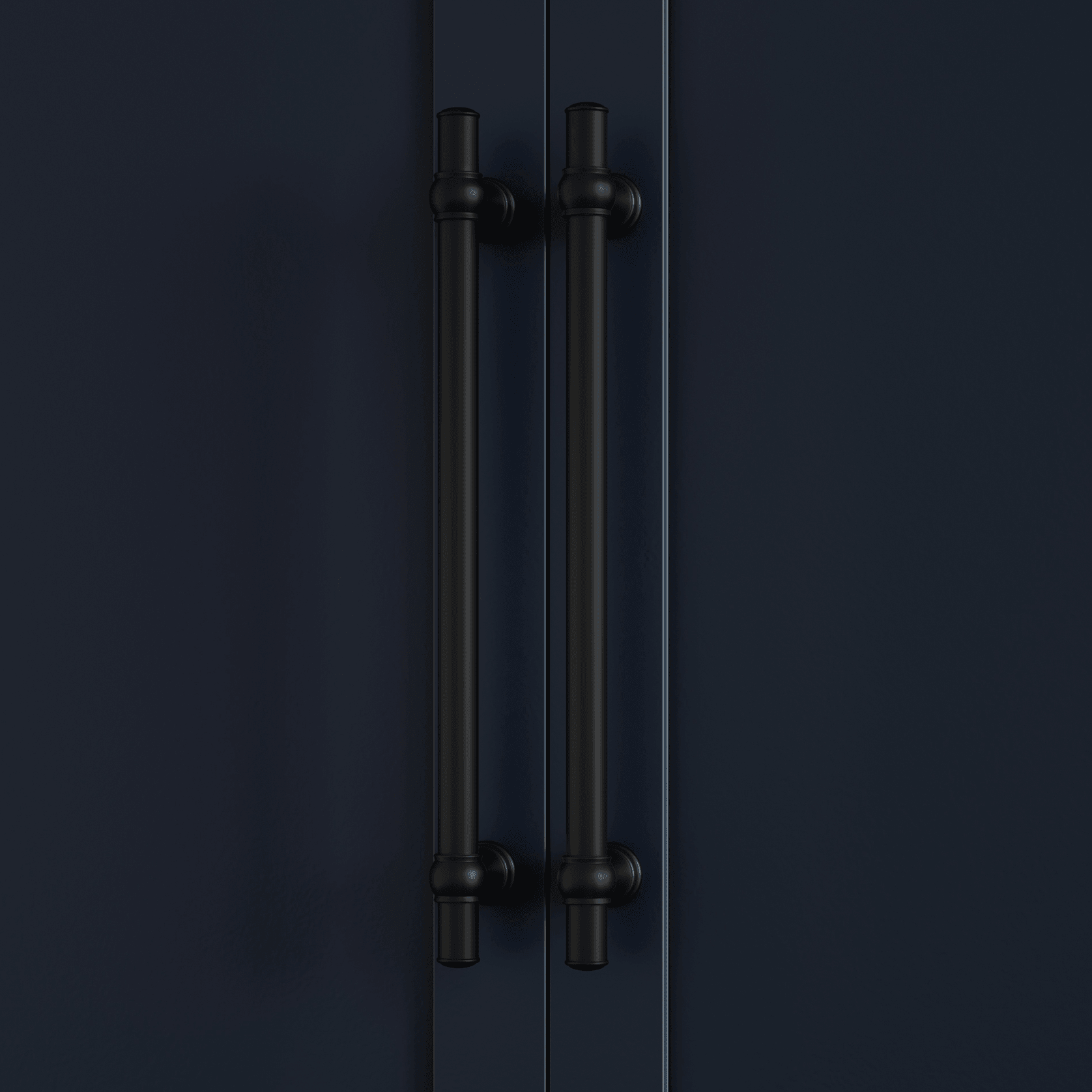 Kingsley Adjustable Cabinetry Pull 250mm | Matte Black gallery detail image