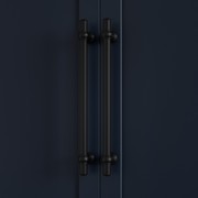 Kingsley Adjustable Cabinetry Pull 250mm | Matte Black gallery detail image