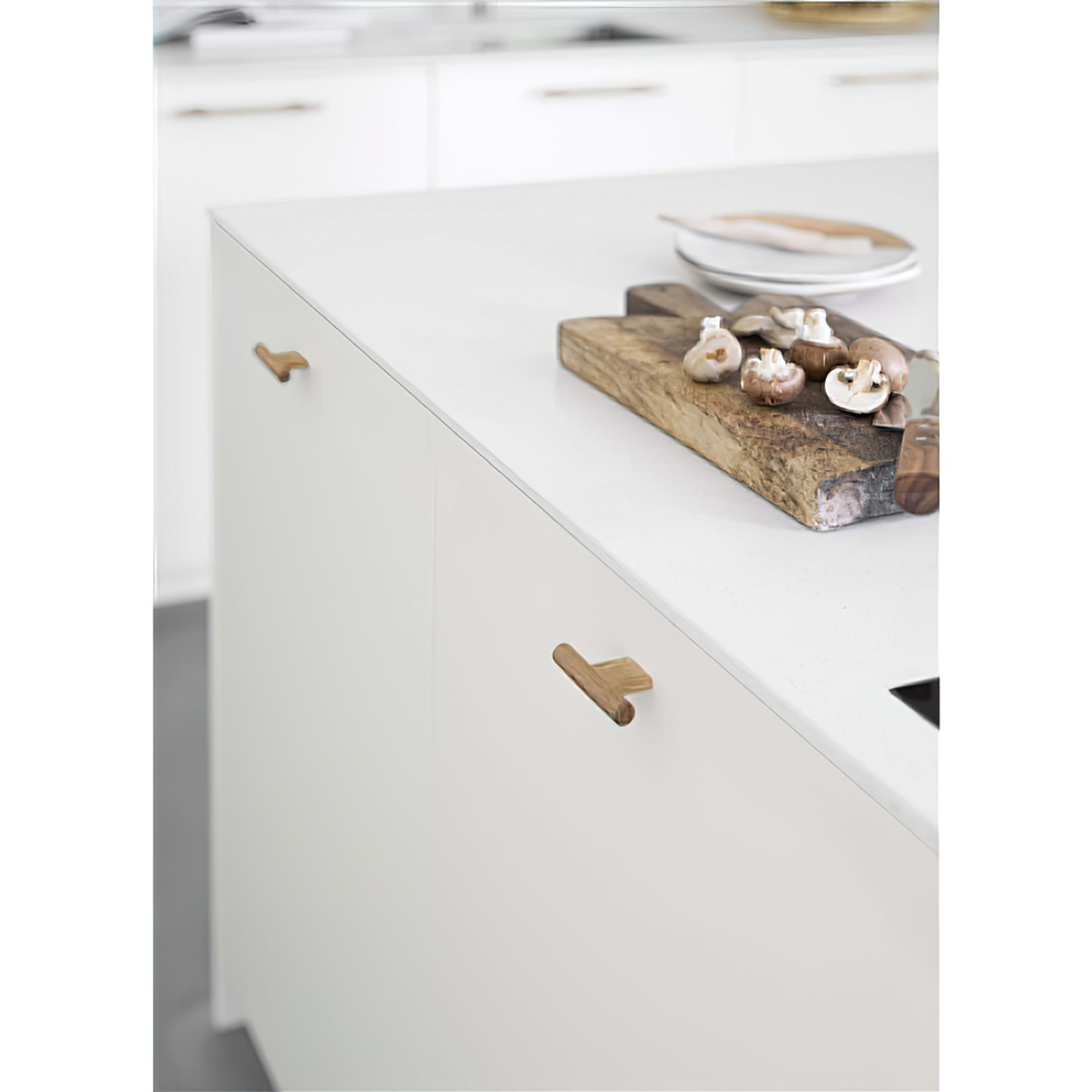 Furnipart Join Knob 80mm Oak Lacquered gallery detail image
