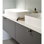 Furnipart Crossing 50mm Oak Lacquered / Matt Black gallery detail image
