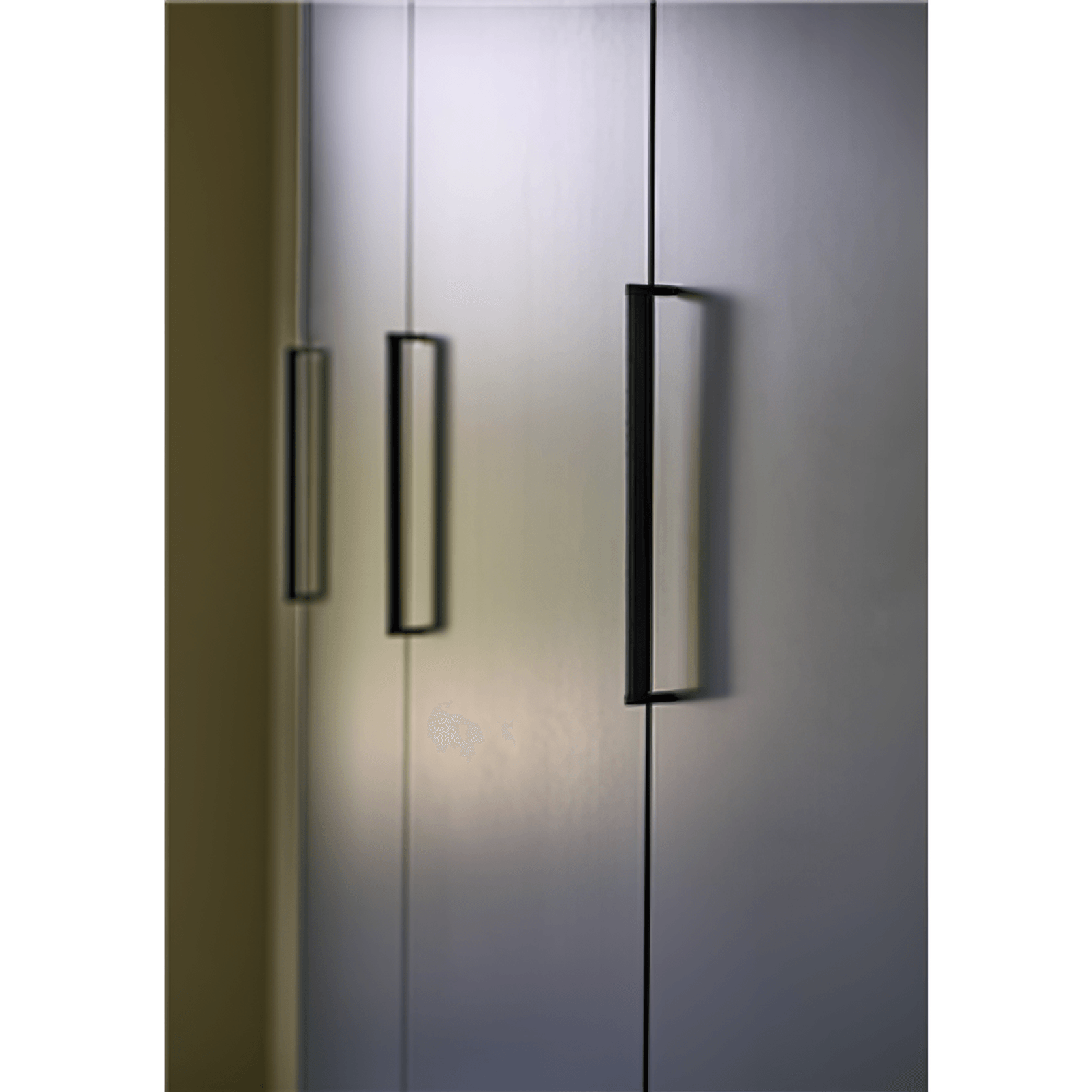 Furnipart Crossing 320mm Black Ash / Matt Black gallery detail image