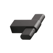 Furnipart Crossing 50mm Black Ash / Matt Black gallery detail image