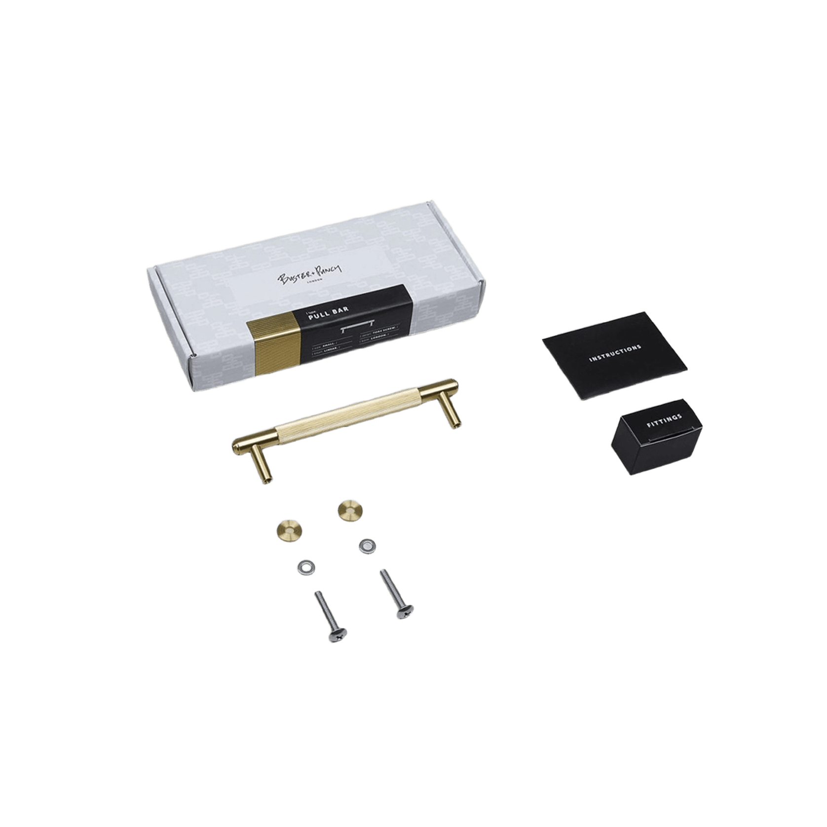 Buster and Punch Linear Cabinet Pull Bar Handle gallery detail image