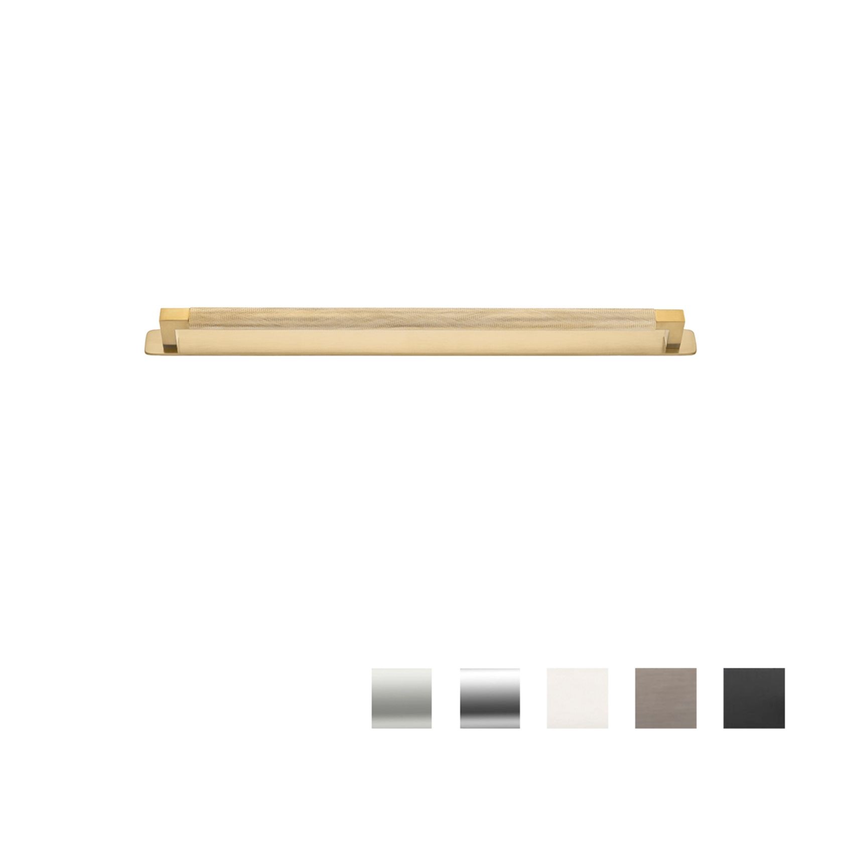 Iver Brunswick Cabinet Pull Handle with Backplate gallery detail image