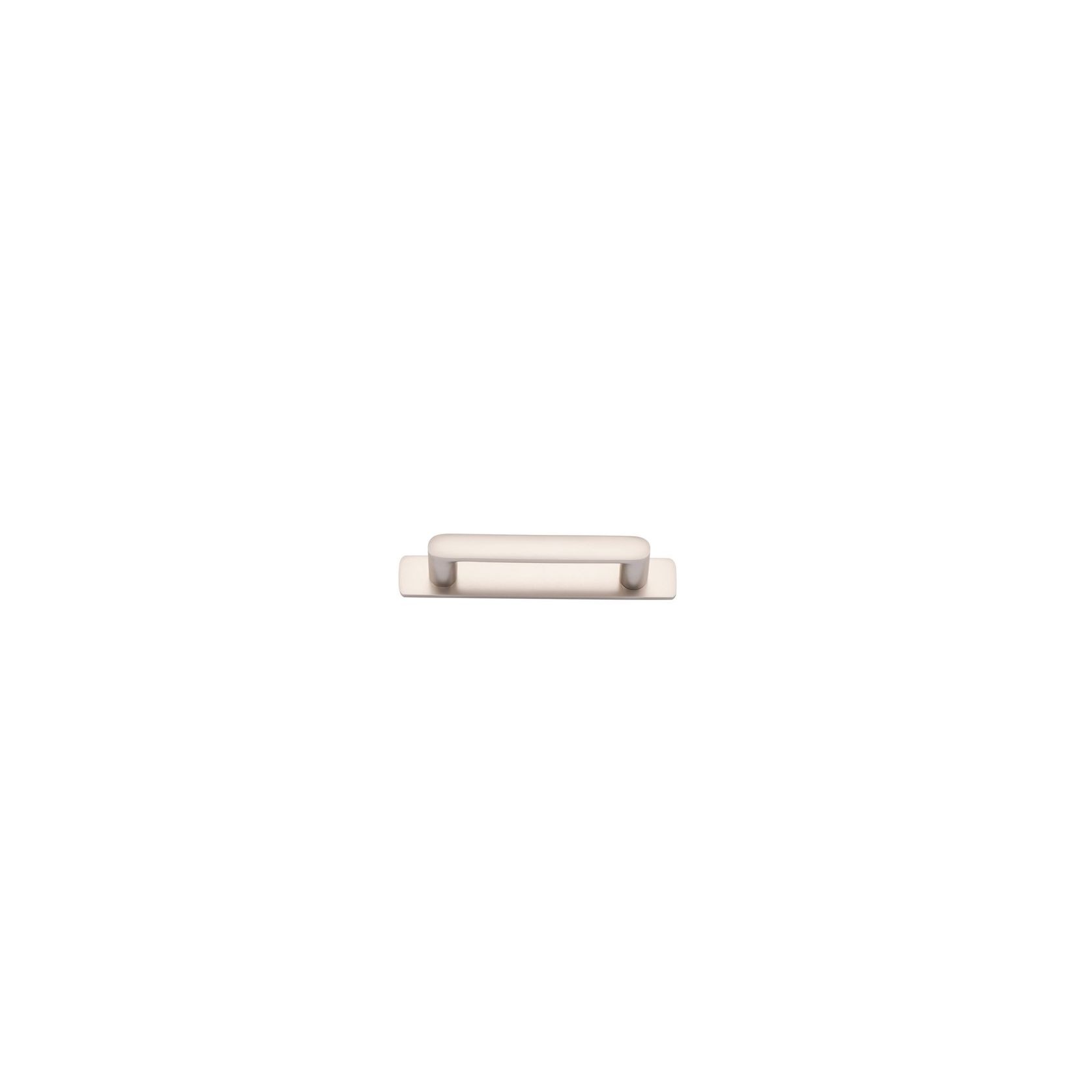Osaka Cabinet Pull with Backplate - CTC96mm gallery detail image