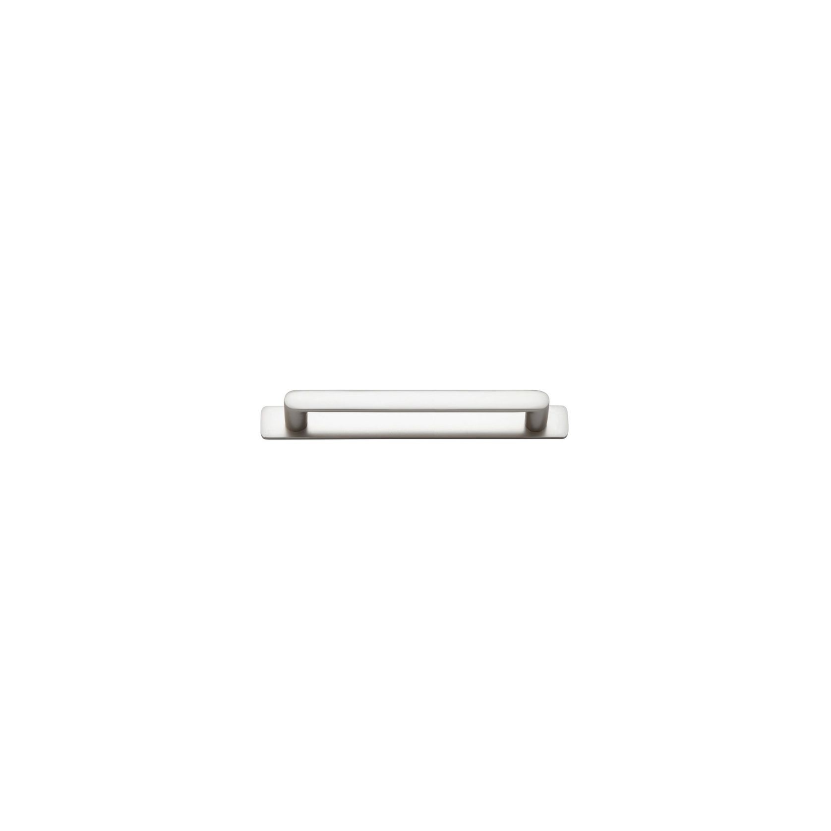 Osaka Cabinet Pull with Backplate - CTC160mm gallery detail image