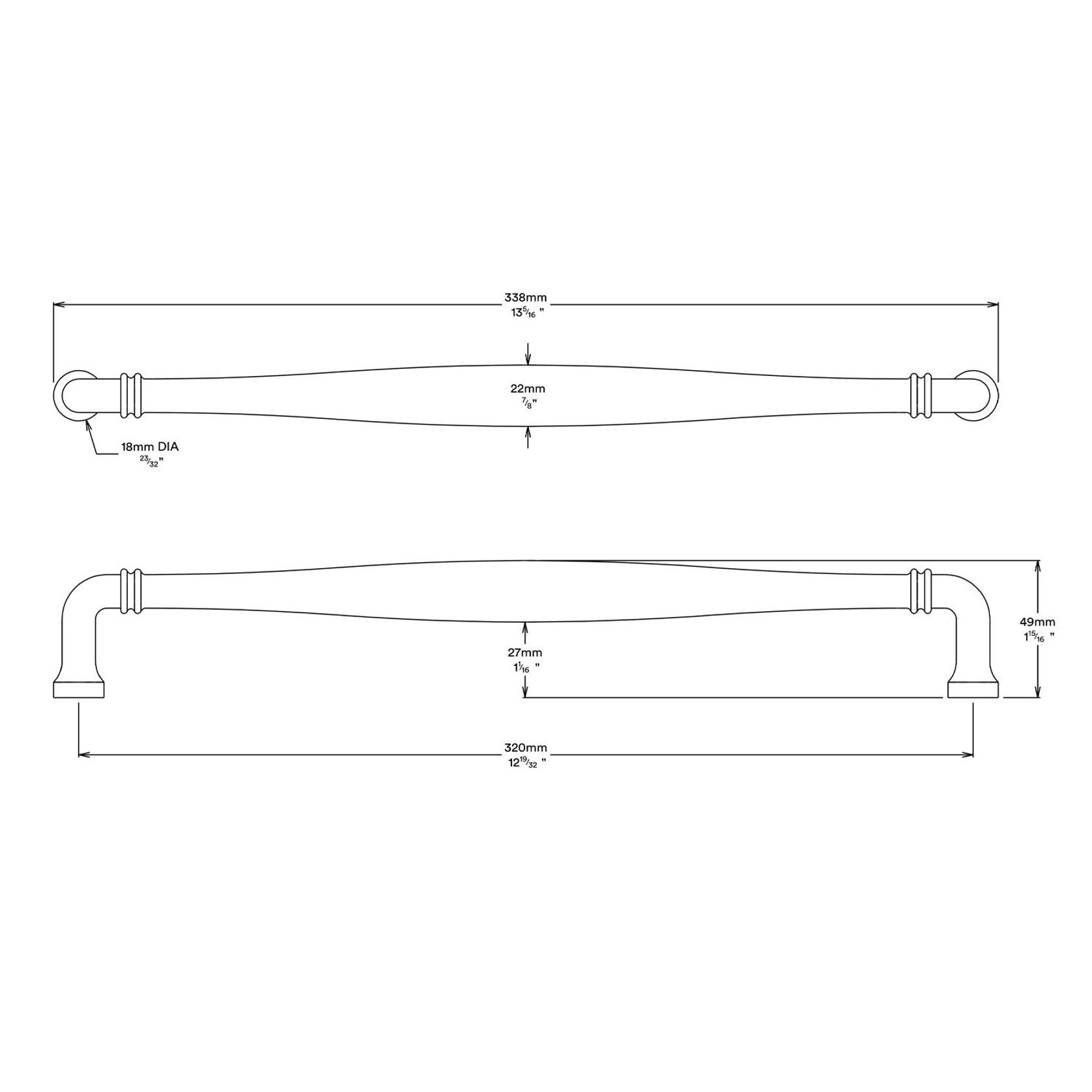 Iver Sarlat Cabinet Pull Handle gallery detail image
