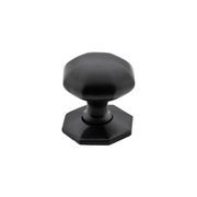Tradco Octagonal Cupboard Knob with Backplate gallery detail image