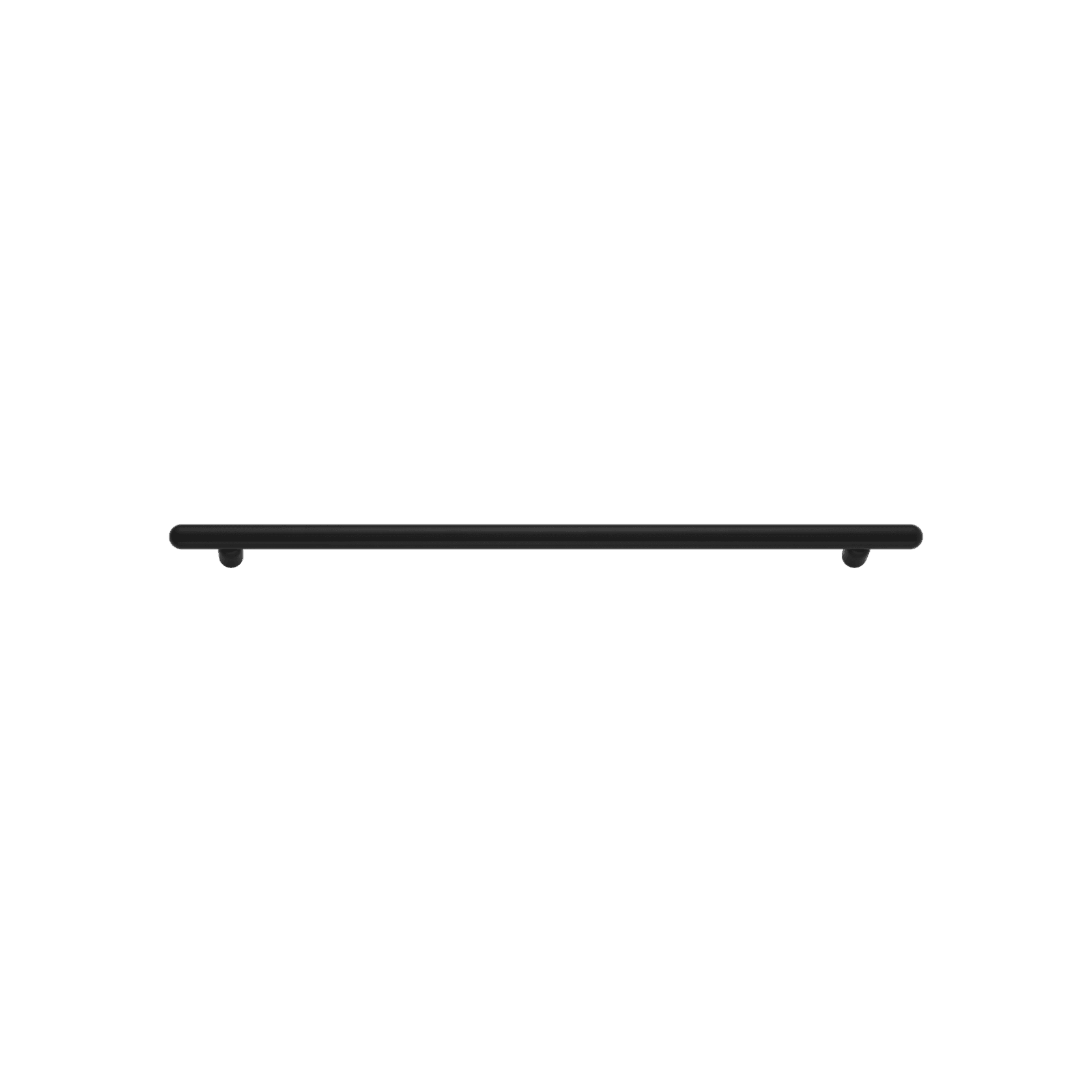 Puerto Cabinet Pull | Matt Black | CTC 450mm gallery detail image