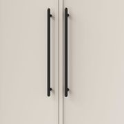 Puerto Cabinet Pull | Matt Black | CTC 450mm gallery detail image