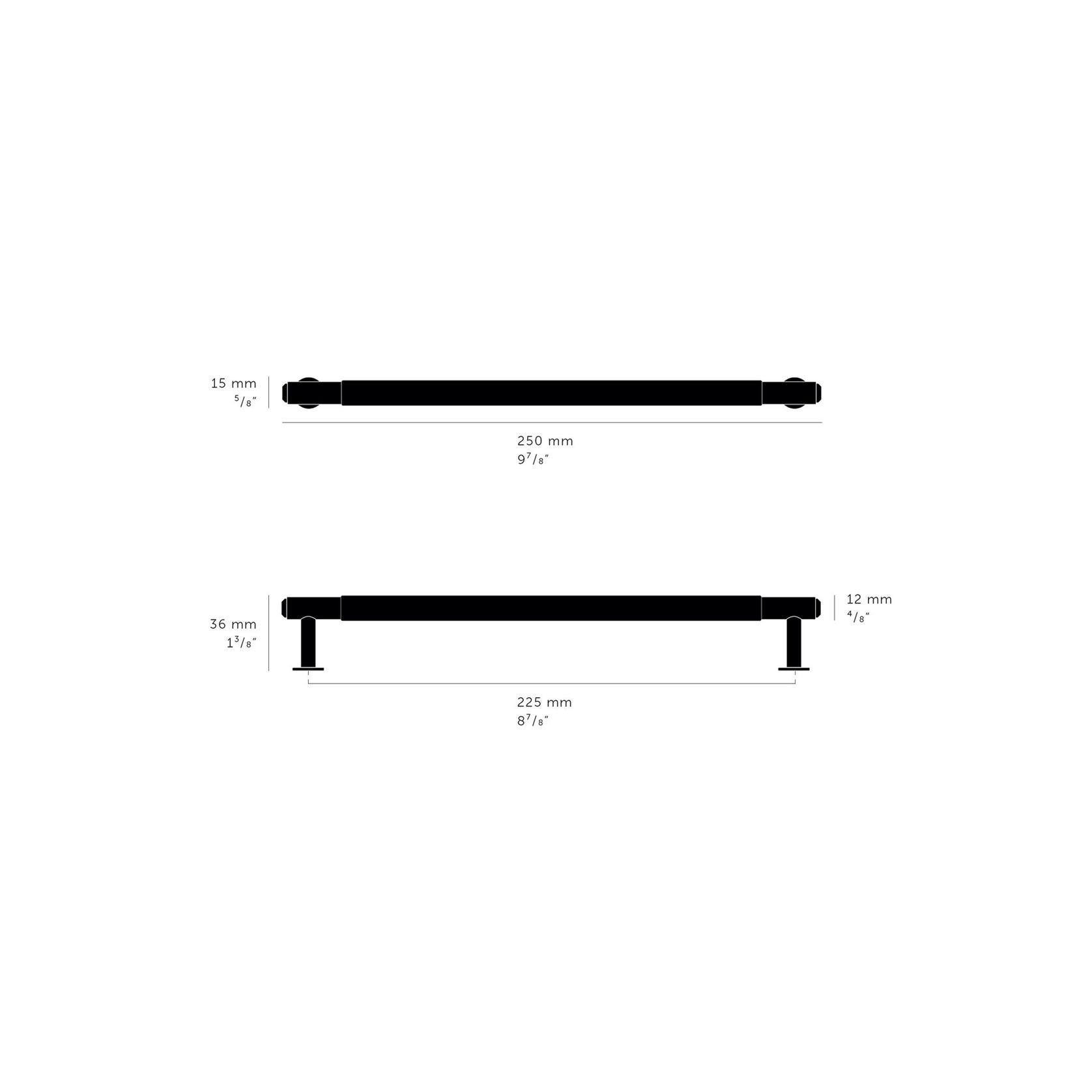 Buster and Punch Linear Cabinet Pull Bar Handle gallery detail image