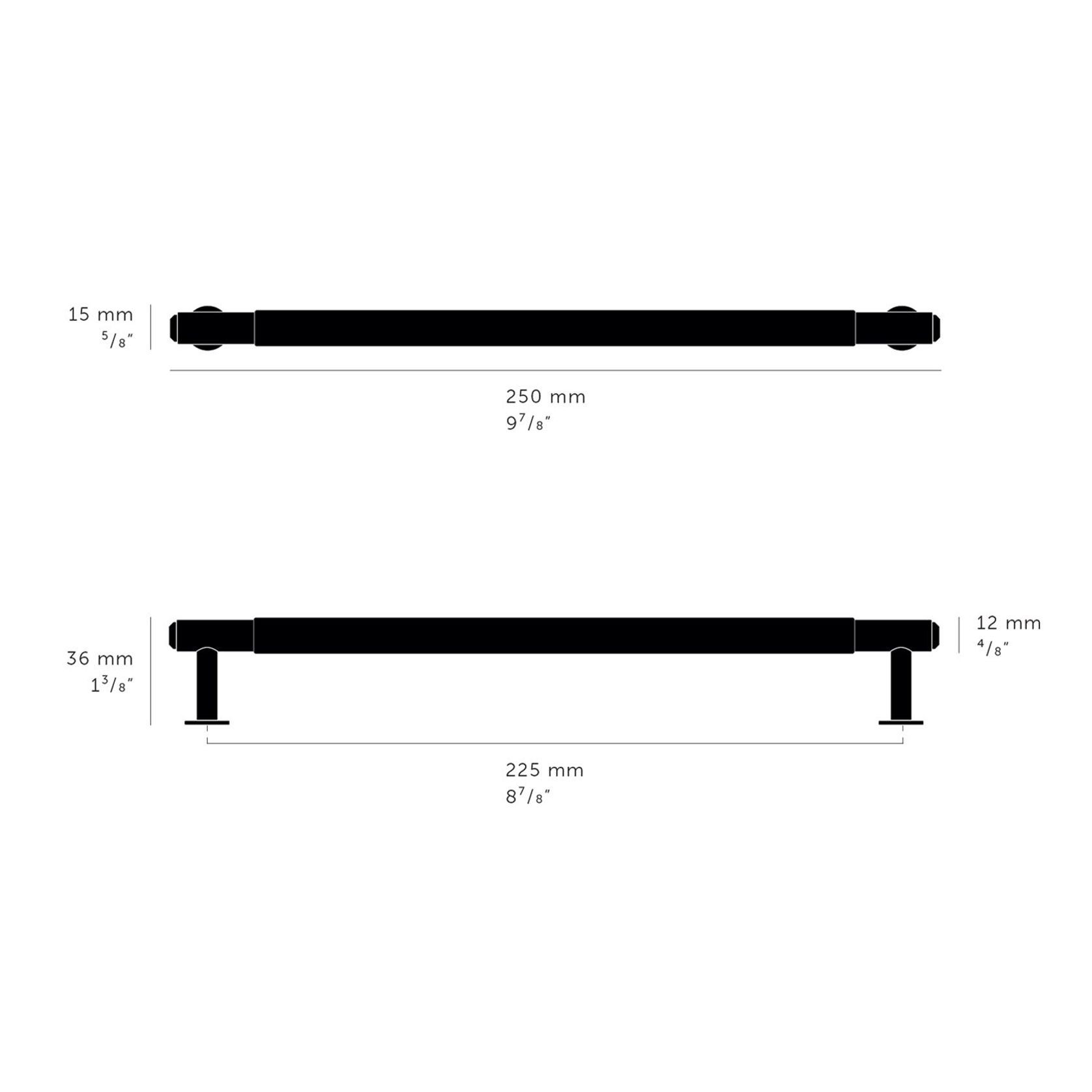 Buster and Punch Linear Cabinet Pull Bar Handle gallery detail image
