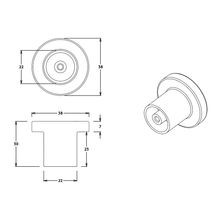 Iver Osaka Cabinet Knob Handle gallery detail image