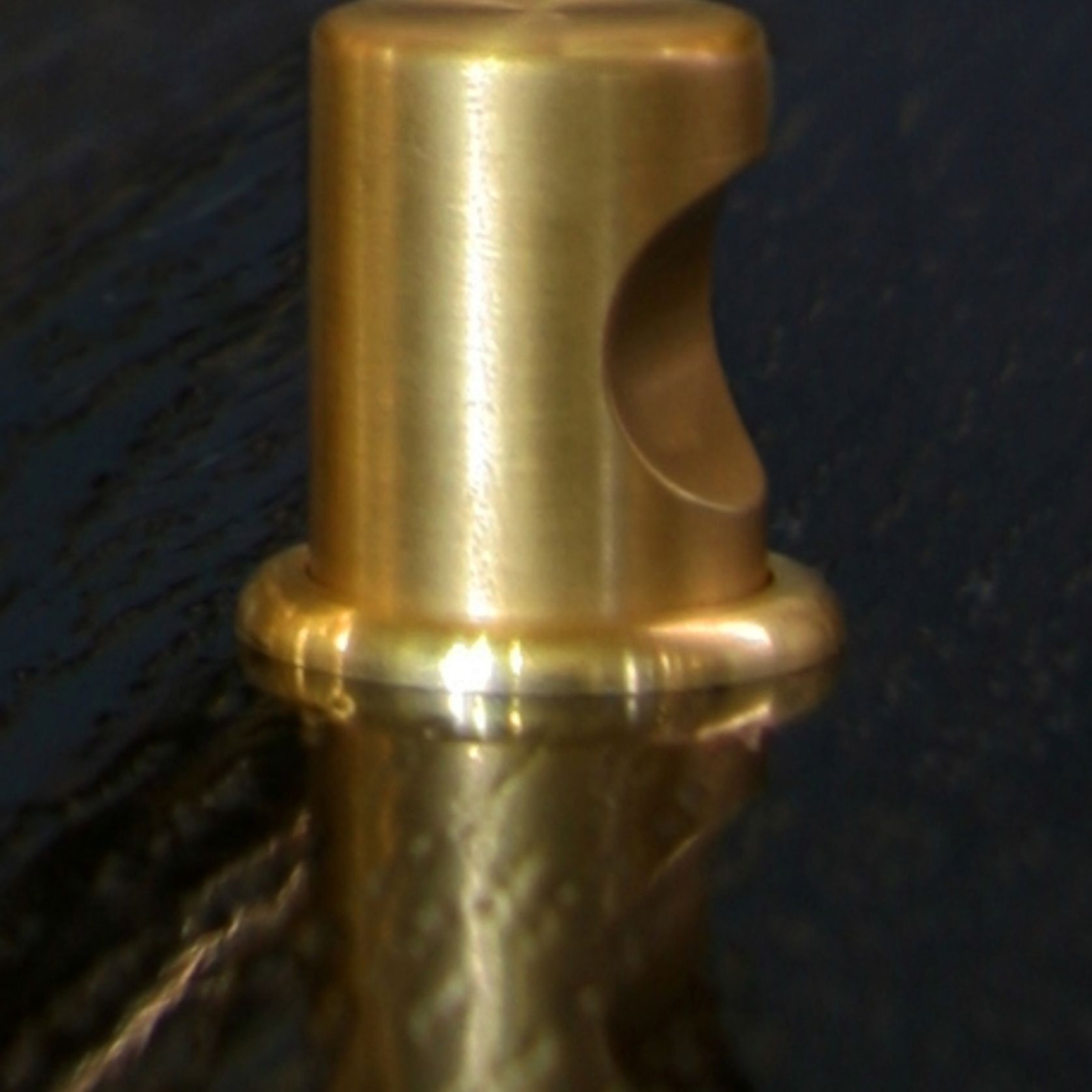 HB2260 Brass Knob for Brass D Pull Handles or Cabinetry gallery detail image